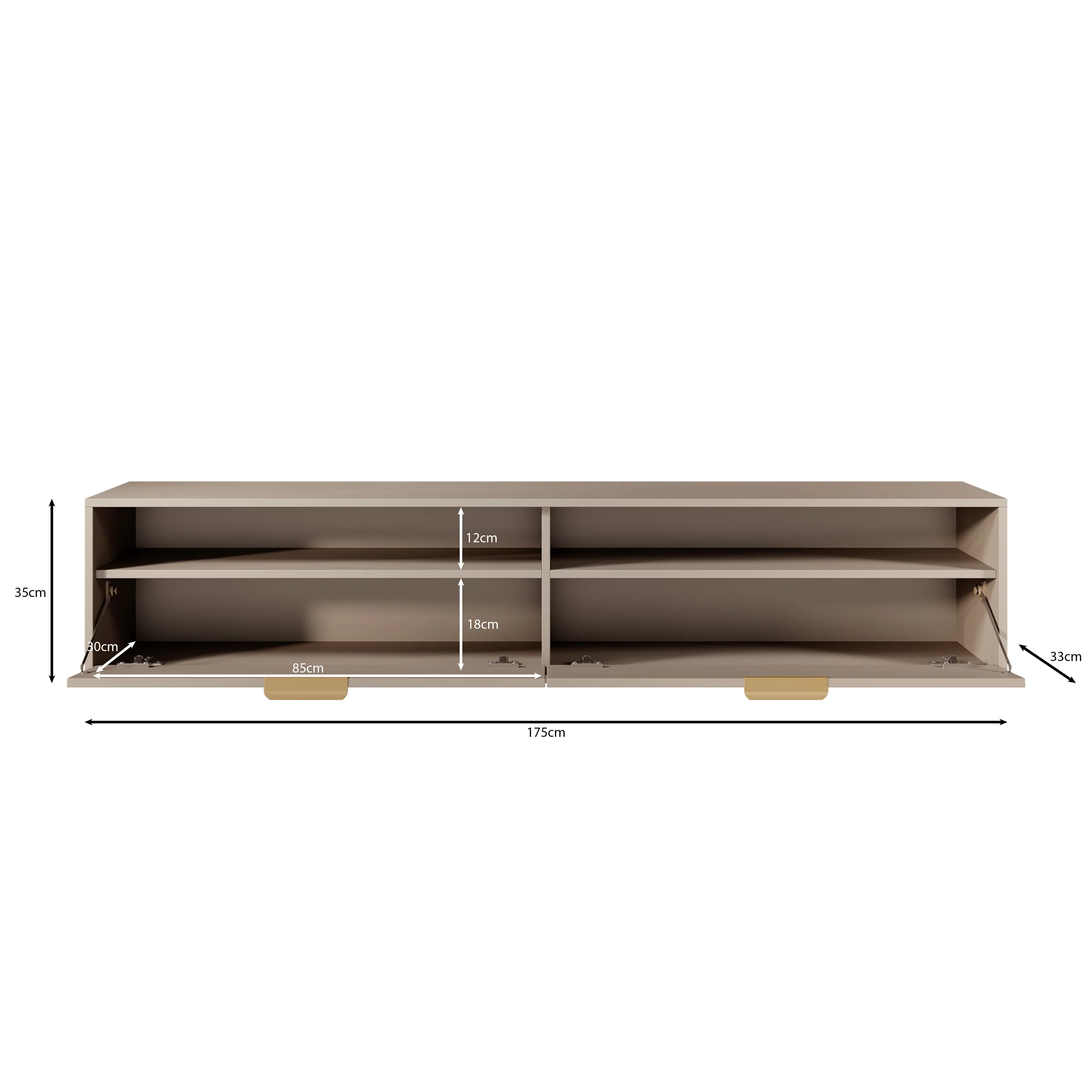 Qipp - TV-Meubel - Beige - Image 5