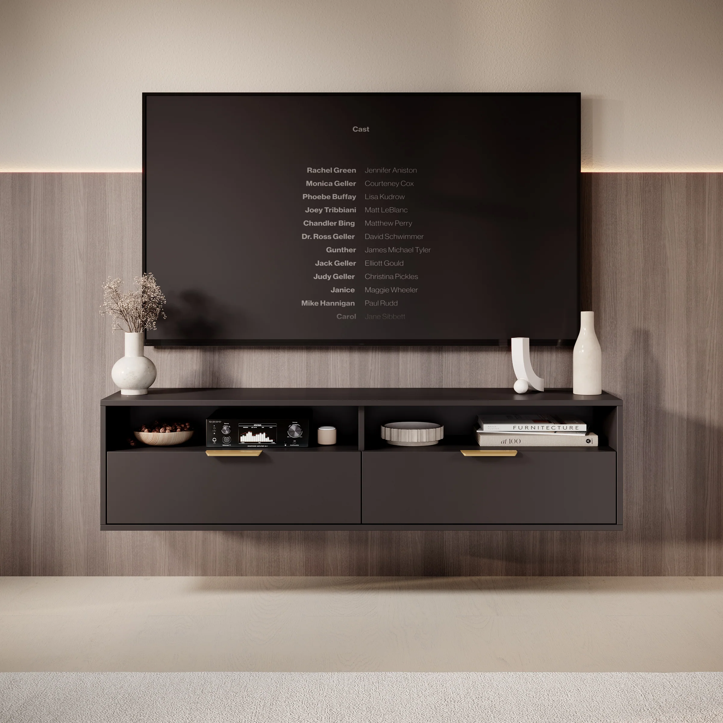 Qipp - TV-Meubel - Zwart - Image 3