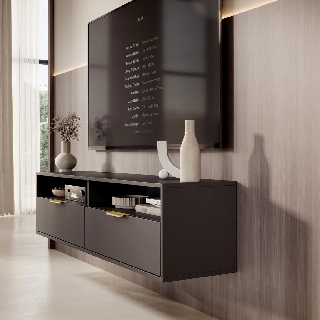 Qipp - TV-Meubel - Zwart - Image 4