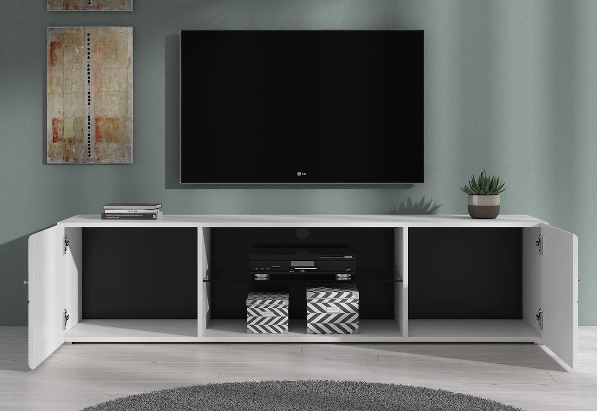 Red - TV-Meubel - Wit - 170 cm - Image 4