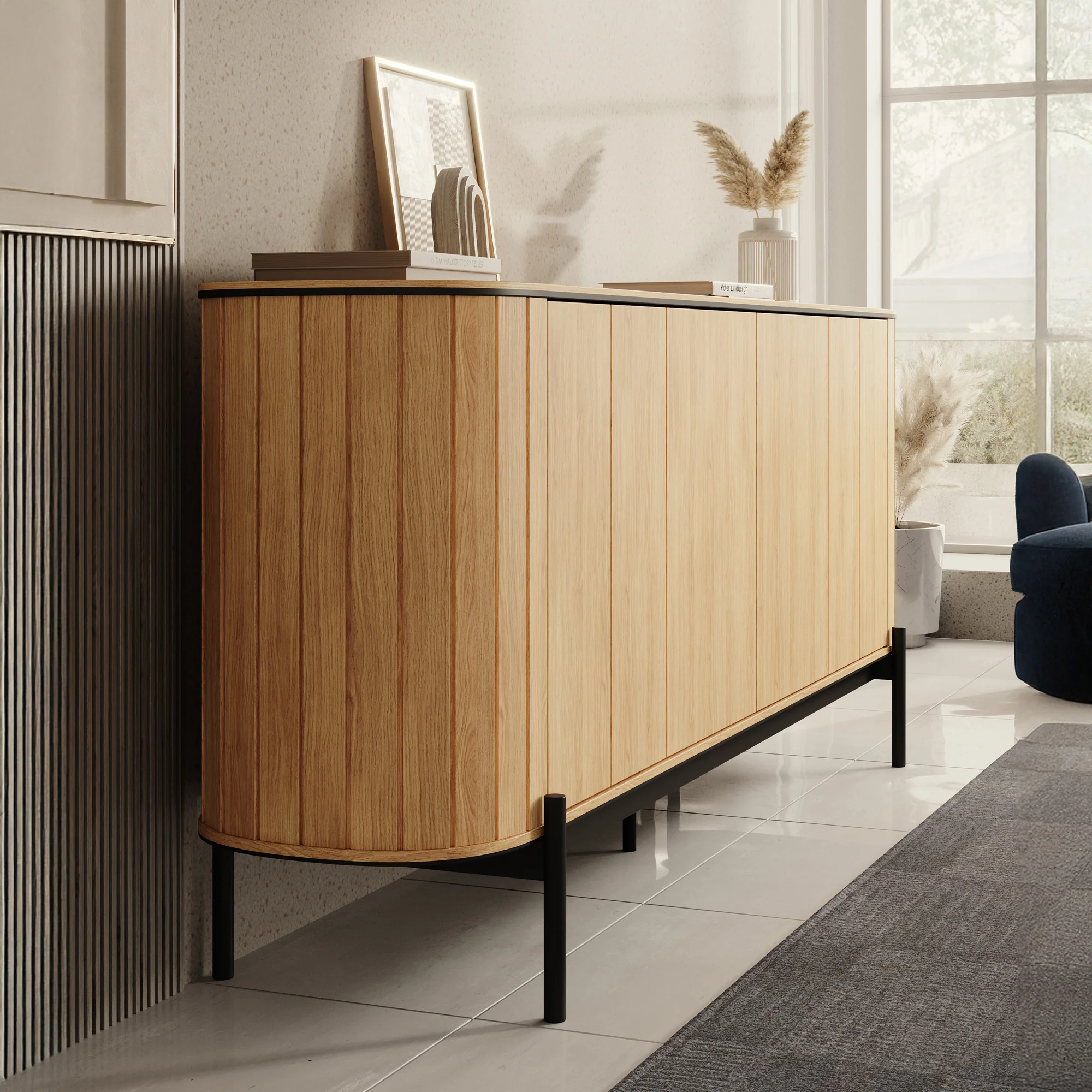 Royale - Dressoir - Eiken - 200x45x82 cm - Image 4
