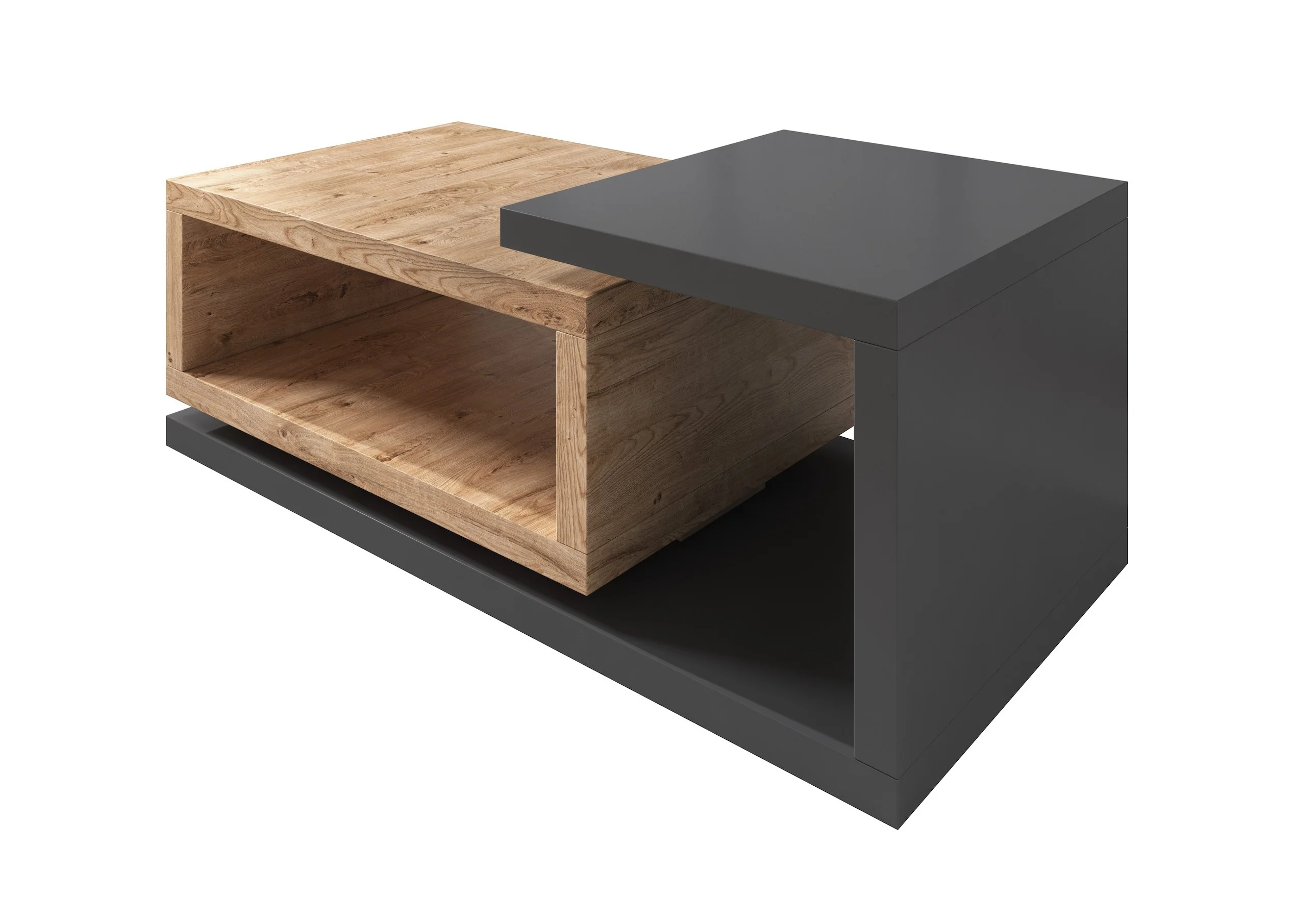 Bello - Salontafel - Eiken/antraciet - Image 4
