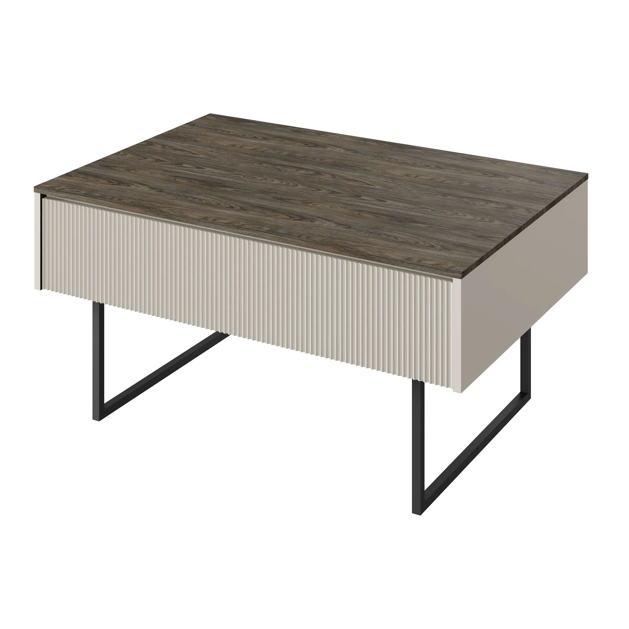 Linq - Salontafel met opbergruimte - Beige - Image 5