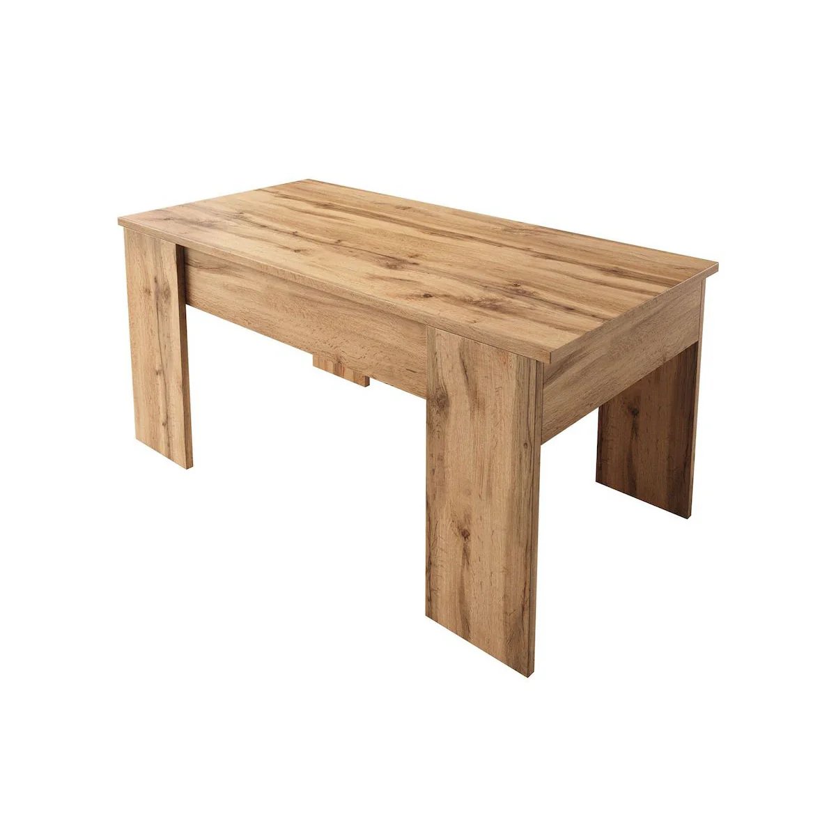 Malia - Salontafel met opbergruimte - Eiken - 100x56x45 cm - Image 4