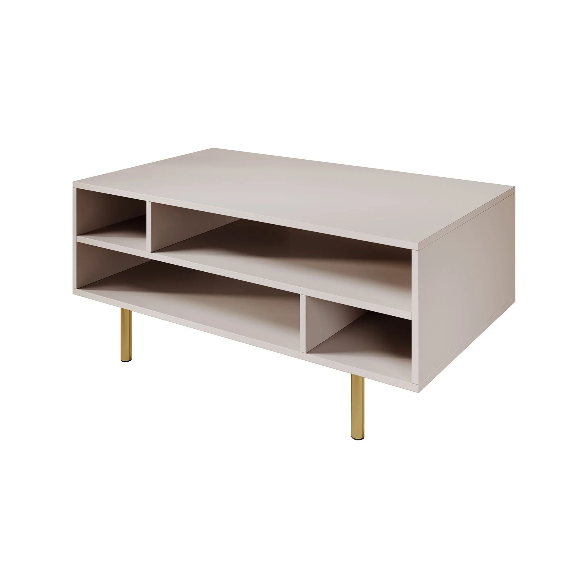 Nicola - Salontafel - Beige - 100x60x45 cm - Image 4