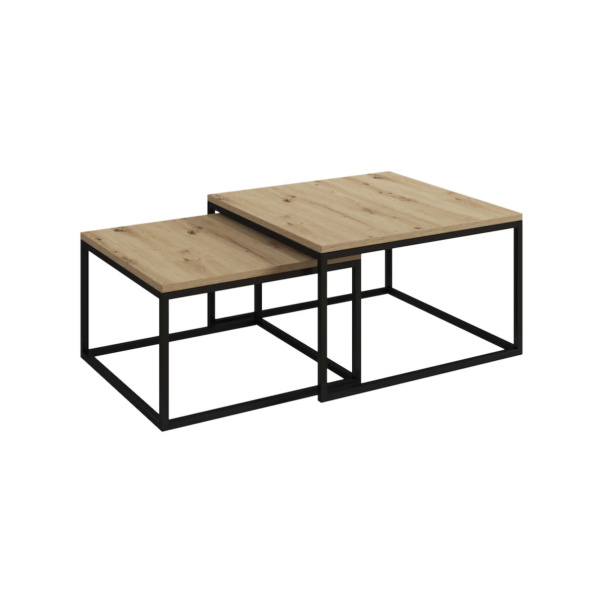 Styler - Salontafel set van 2 - Licht eiken - Image 3
