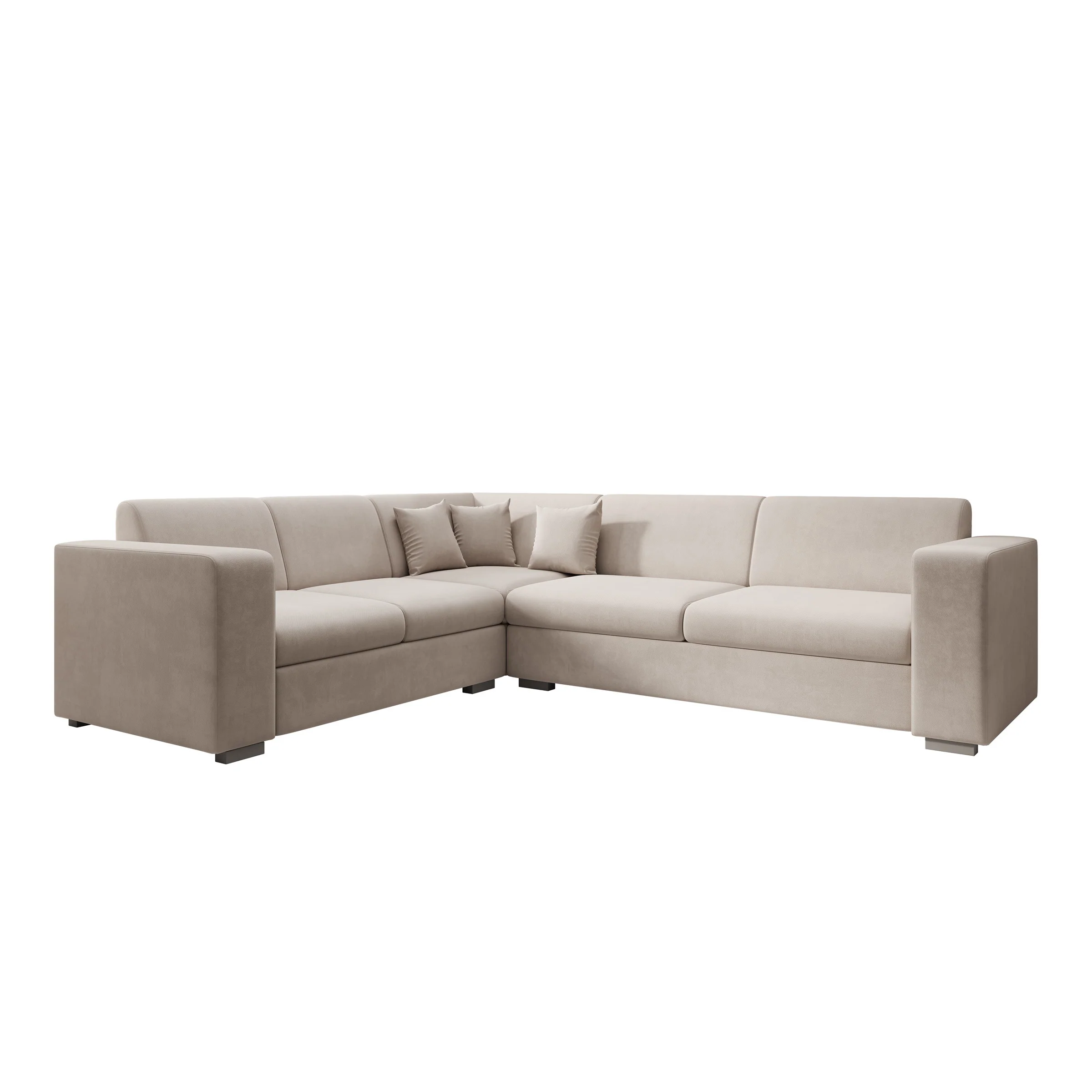 Santana - Hoekbank 4-zits - Stof beige - Links - Image 6