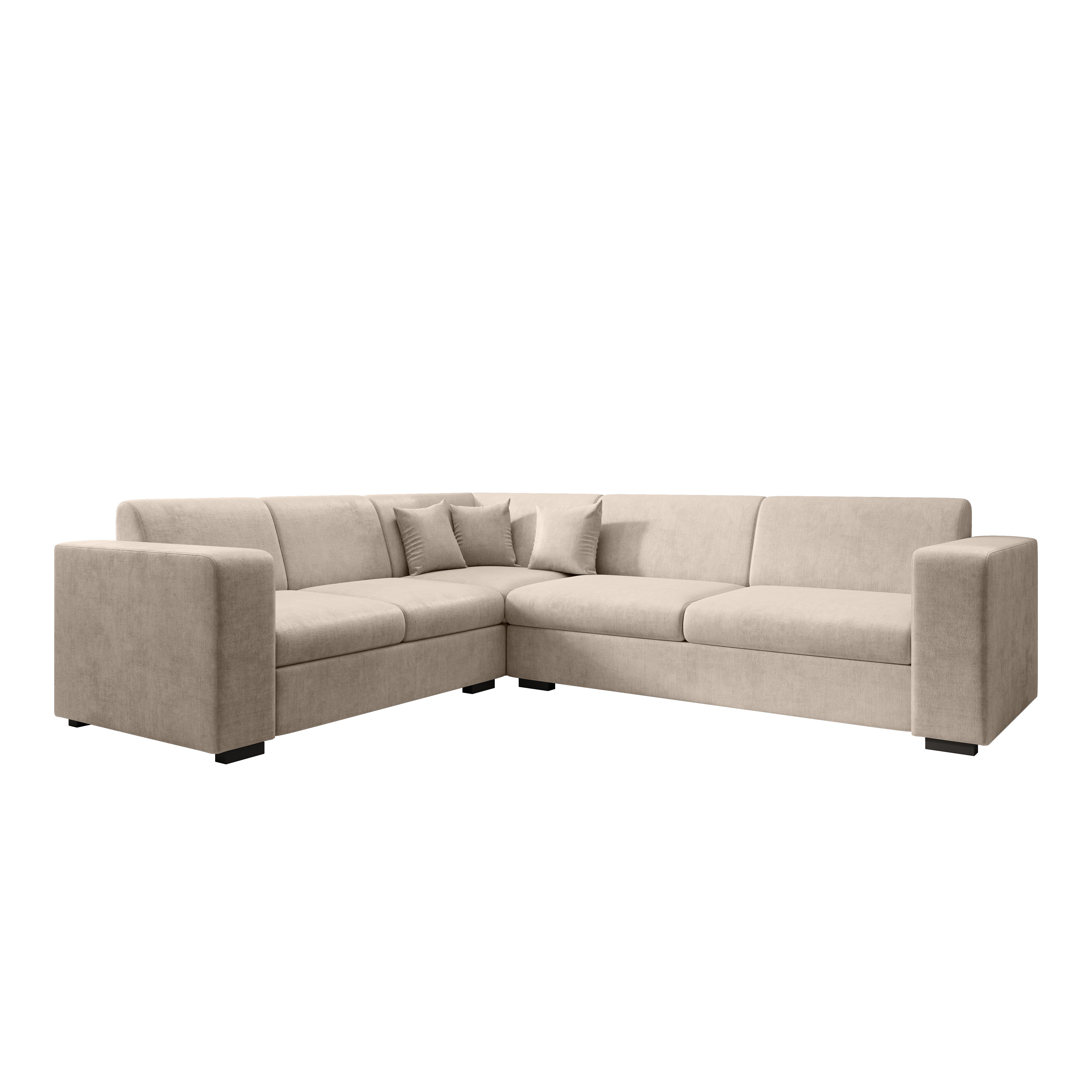 Santana - Hoekbank 4-zits - Velvet beige - Links - Image 6