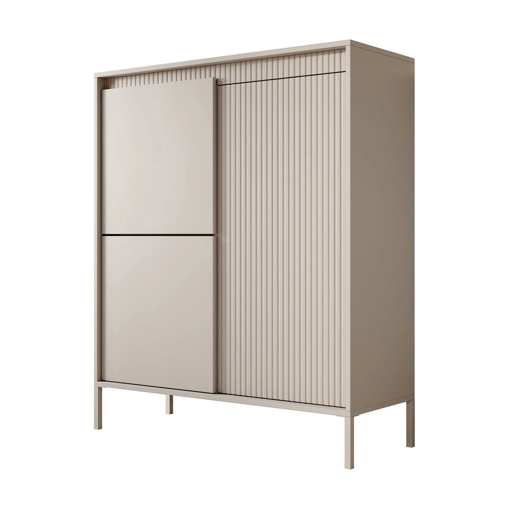 Saran - Dressoir - Beige - 104x40x123 cm - Image 6