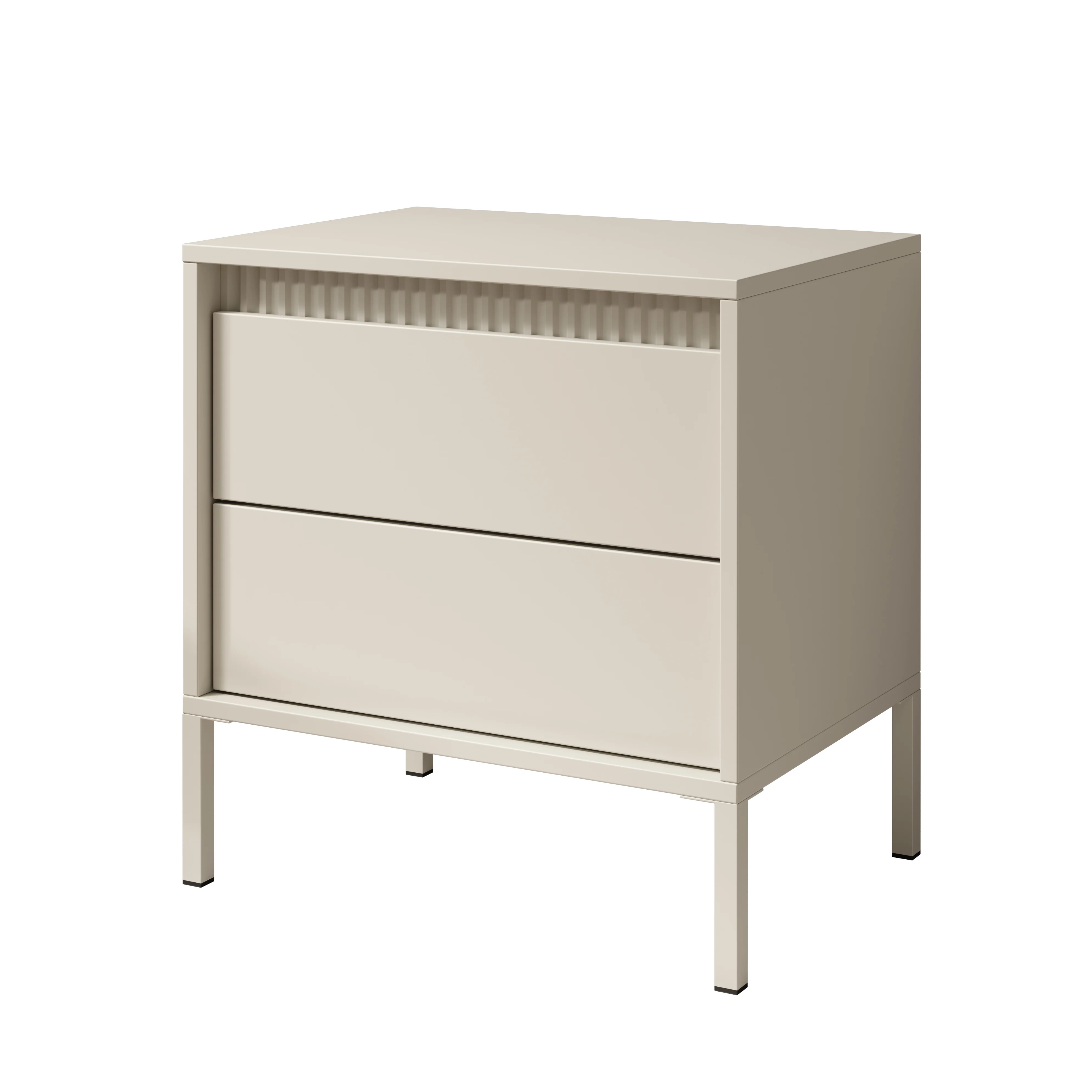 Saran - Nachtkastje - Beige - 54x40x56 cm - Image 8