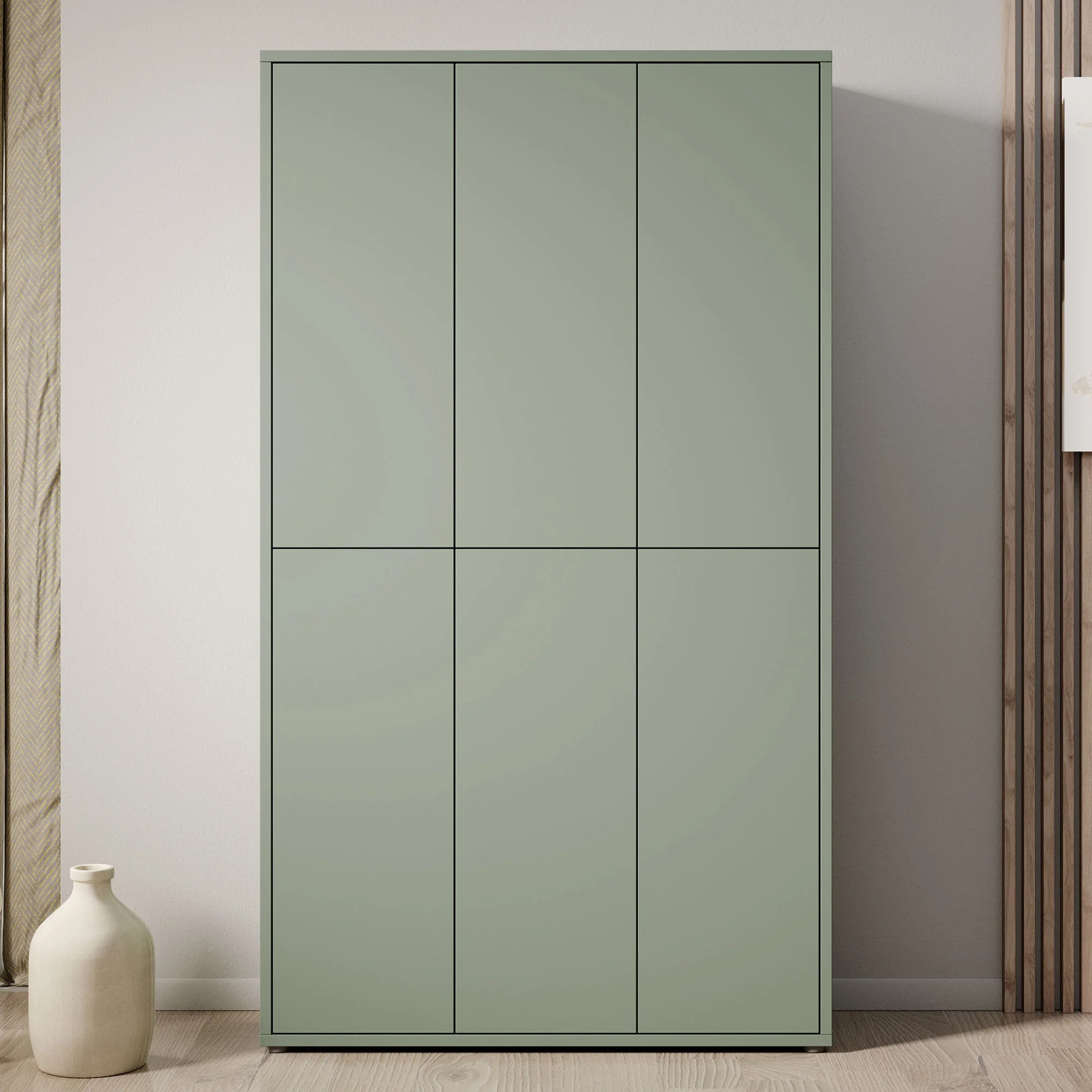 Amber - Schoenenkast 18 vakken - Groen - 109x35x192 cm - Image 3