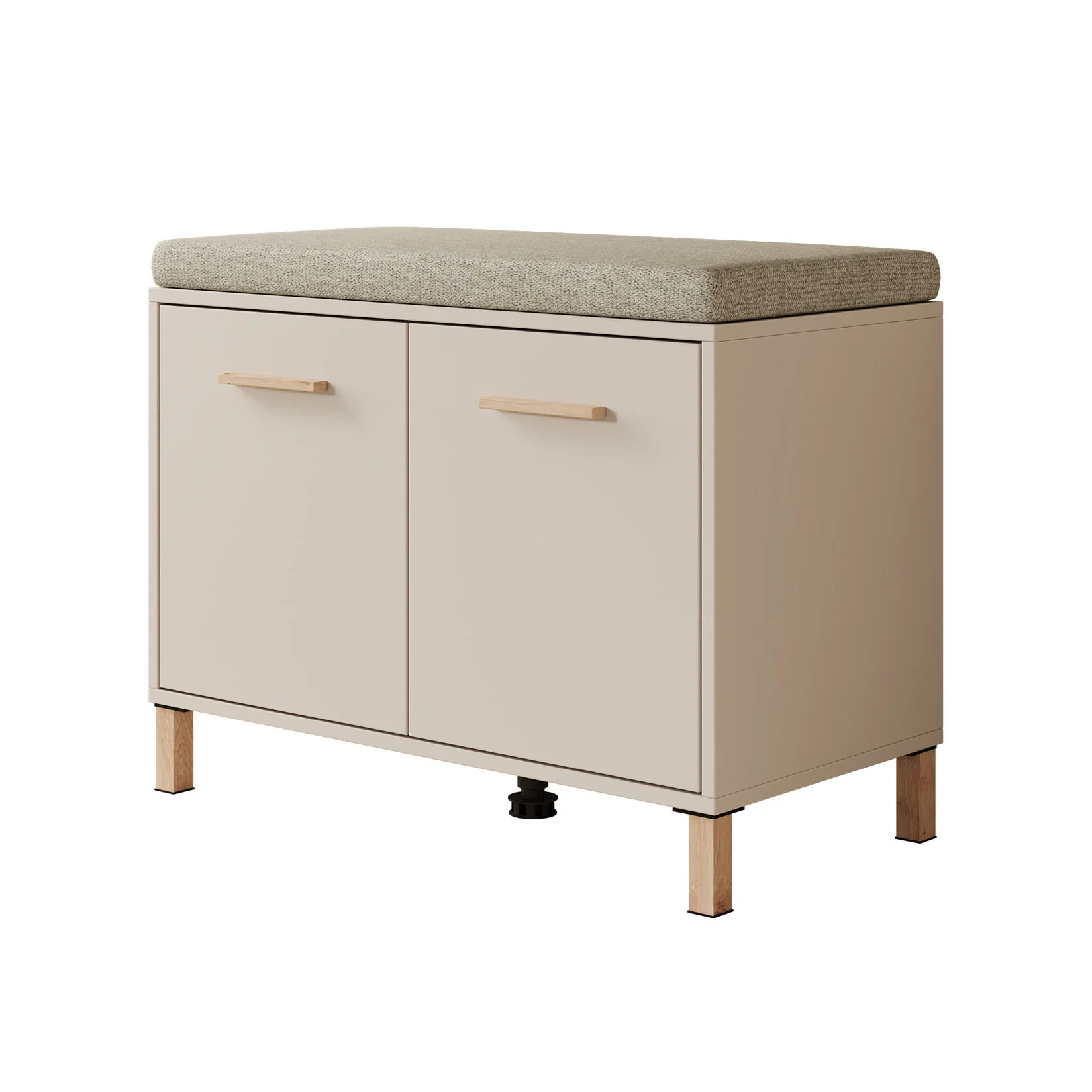 Bahia - Schoenenkast met 2 vakken - Beige - 80x40x57 cm - Image 6