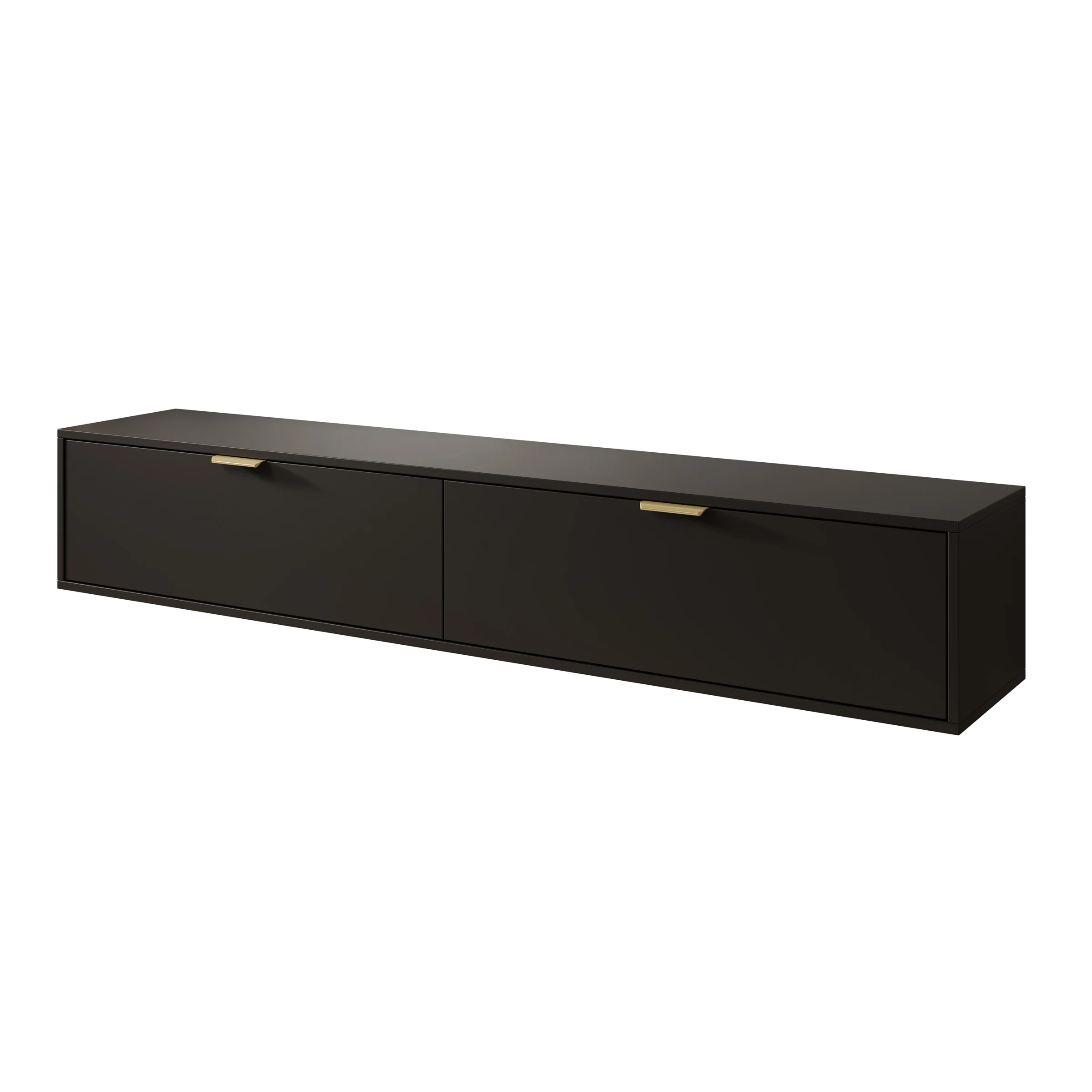 Silas - TV-Meubel - Zwart - 175x33x35cm - Image 6