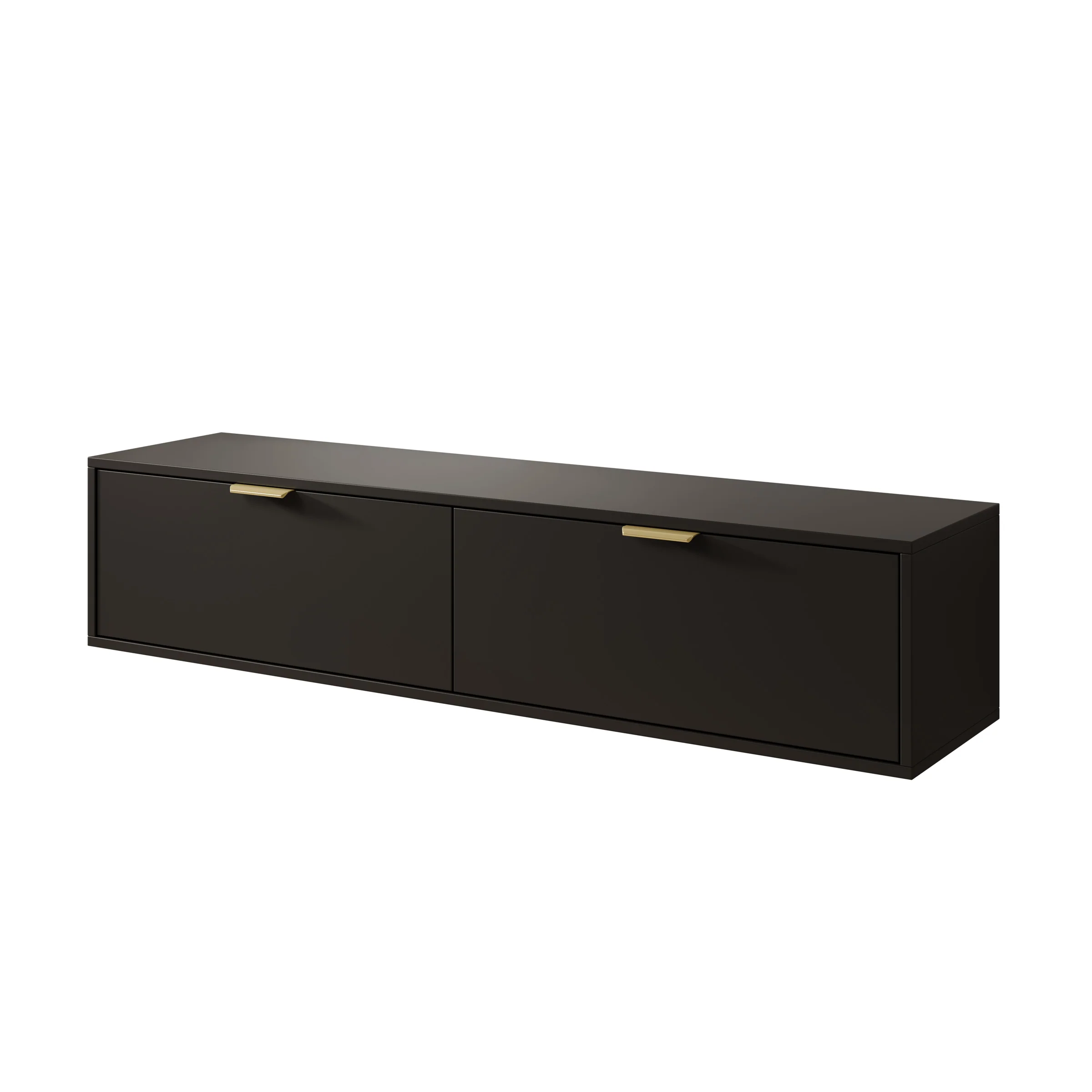 Silas - TV-Meubel - Zwart - 140x33x35 cm - Image 6