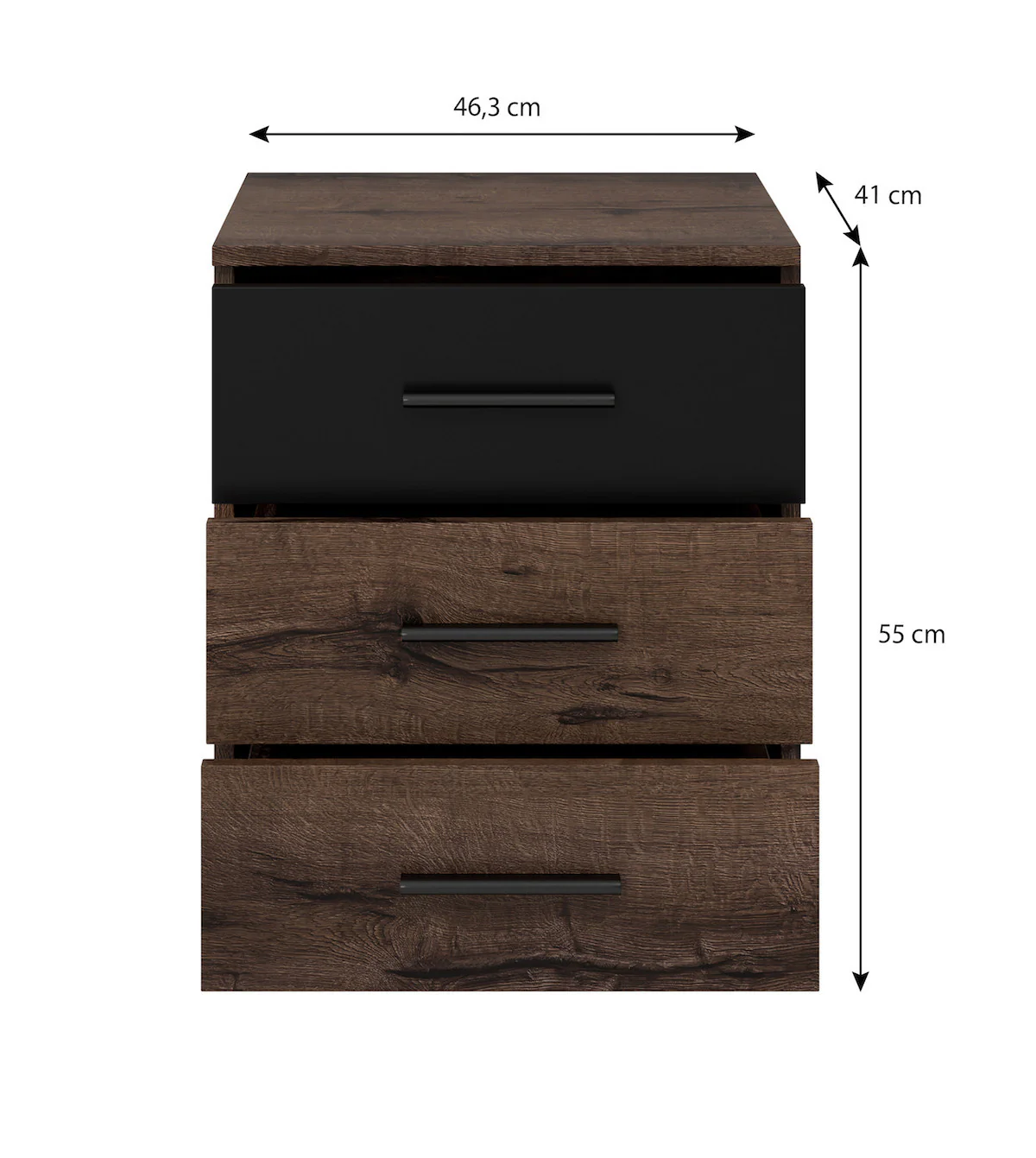 Brown 2 - Slaapkamer - Zwart - Eiken 180 - Groot - Image 11