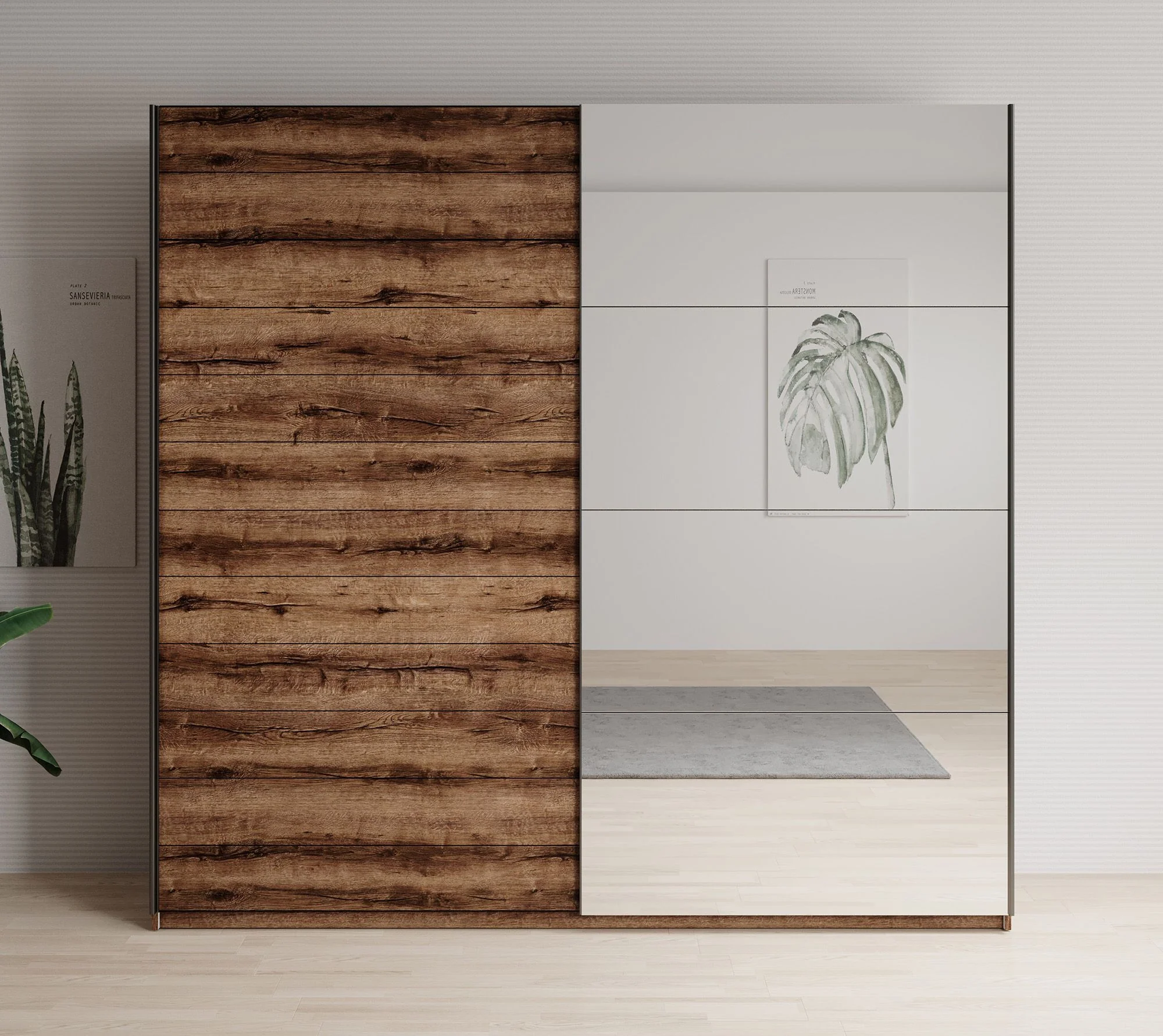 Brown 2 - Slaapkamer - Zwart - Eiken 180 - Groot - Image 14