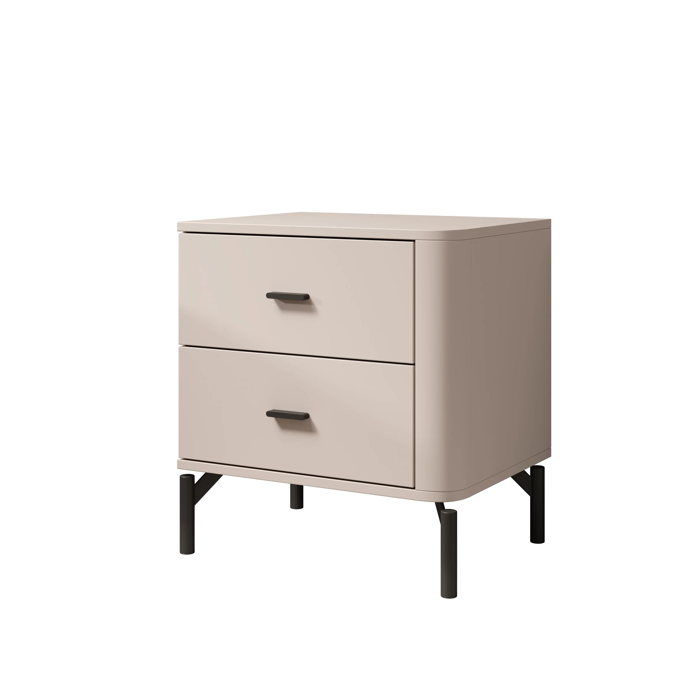 Sorello - Nachtkastje - Beige - 52x40x56 cm - Image 7