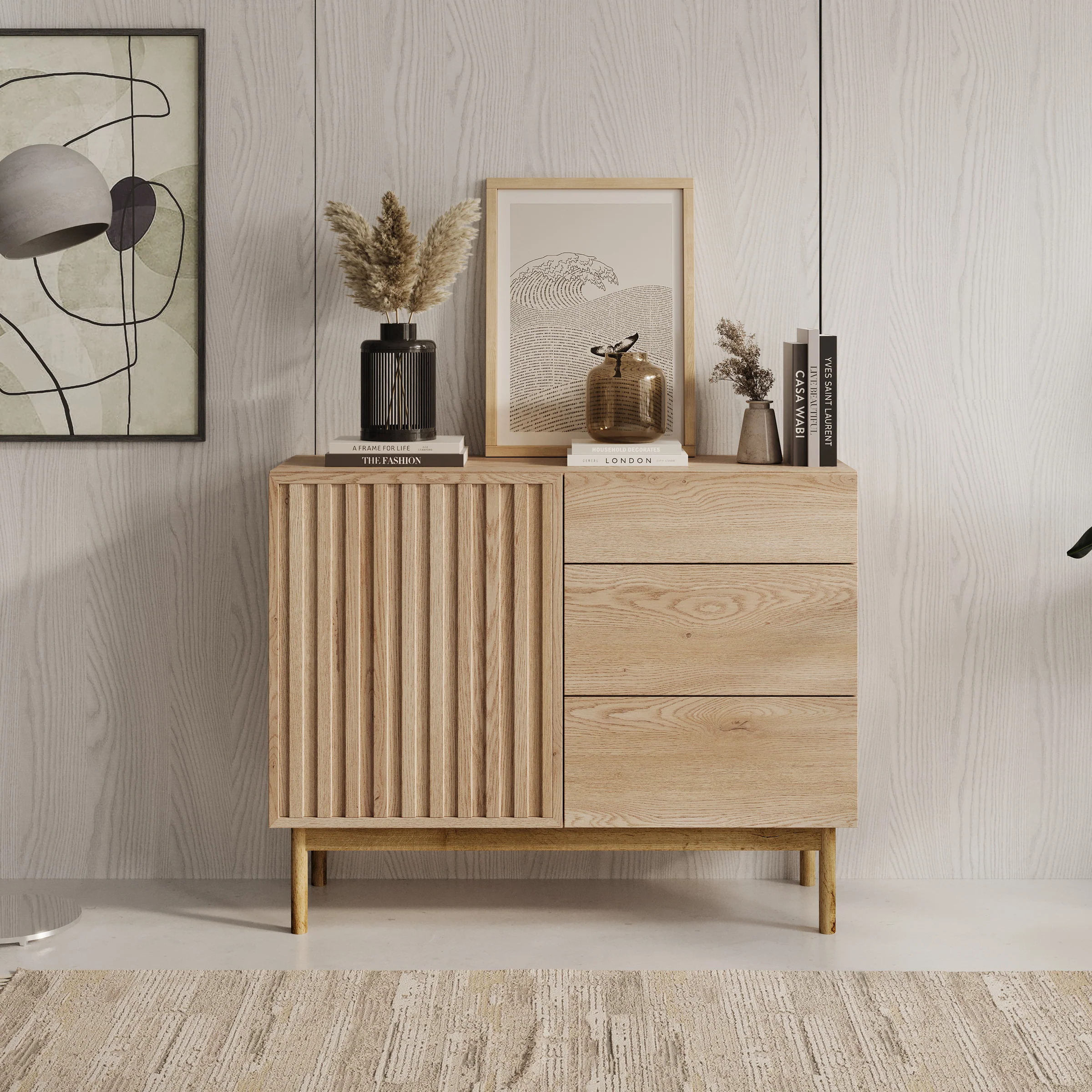 Storm 2 - Dressoir - Eiken - 106x37x84 cm - Image 3