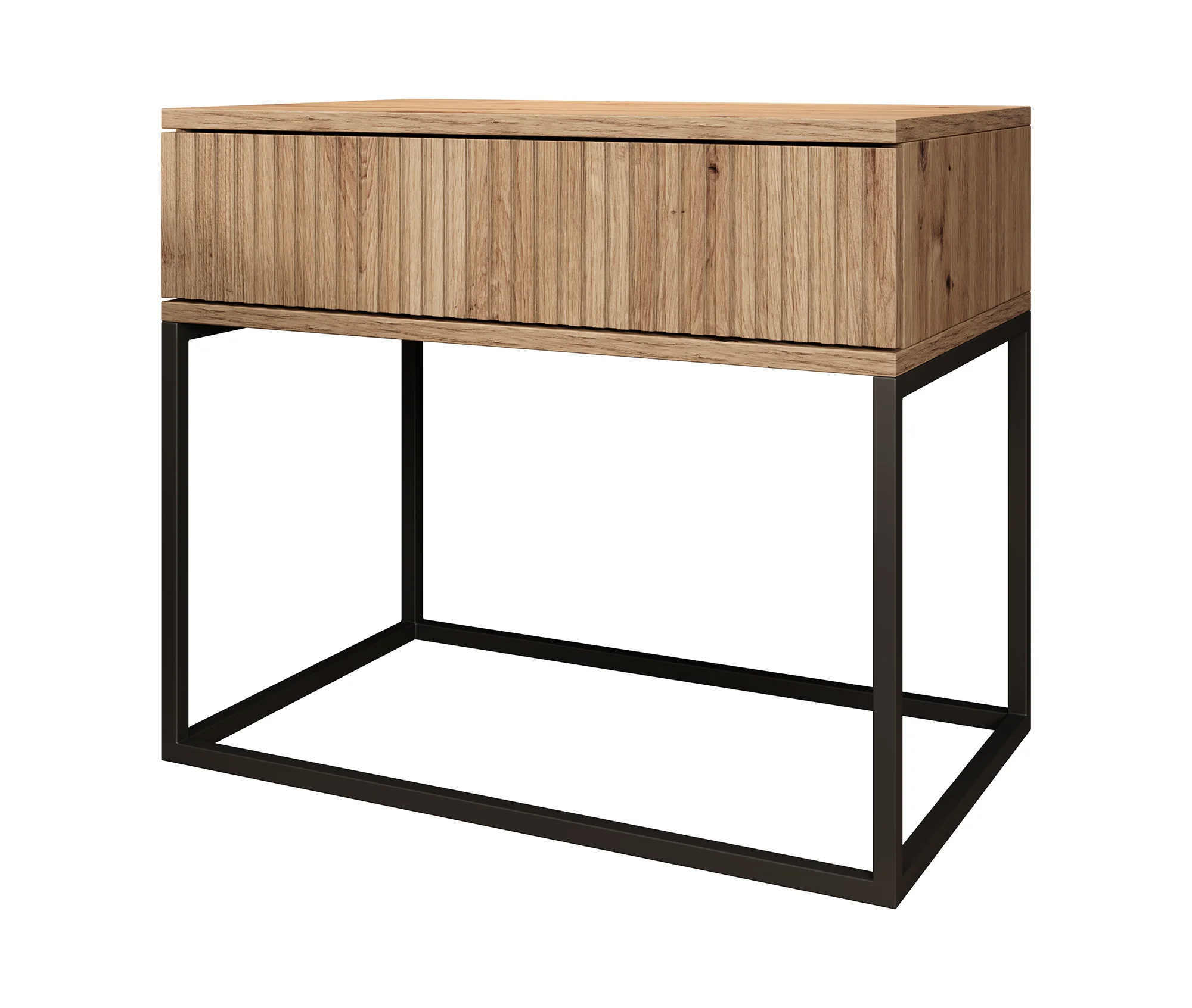 Sylvester 2 - Nachtkastje - Eiken - 60x39x52 cm - Image 5