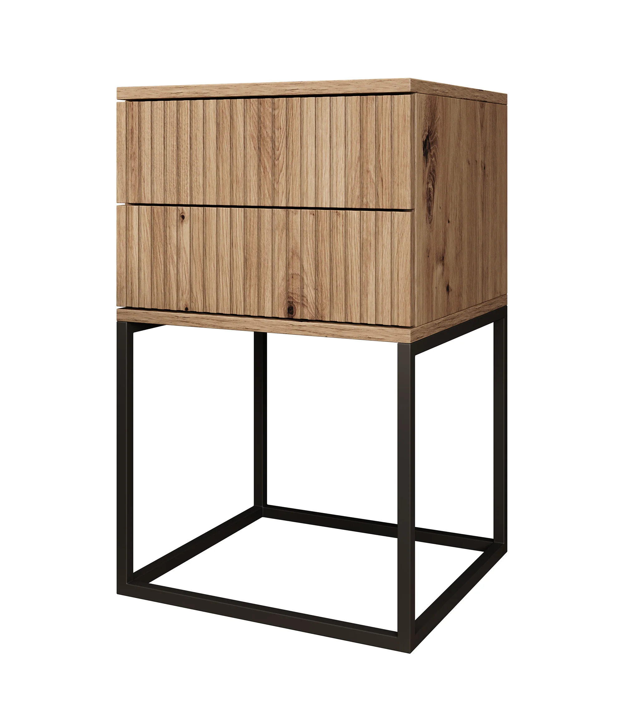 Sylvester 7 - Nachtkastje - Eiken - 40x39x65 cm - Image 5