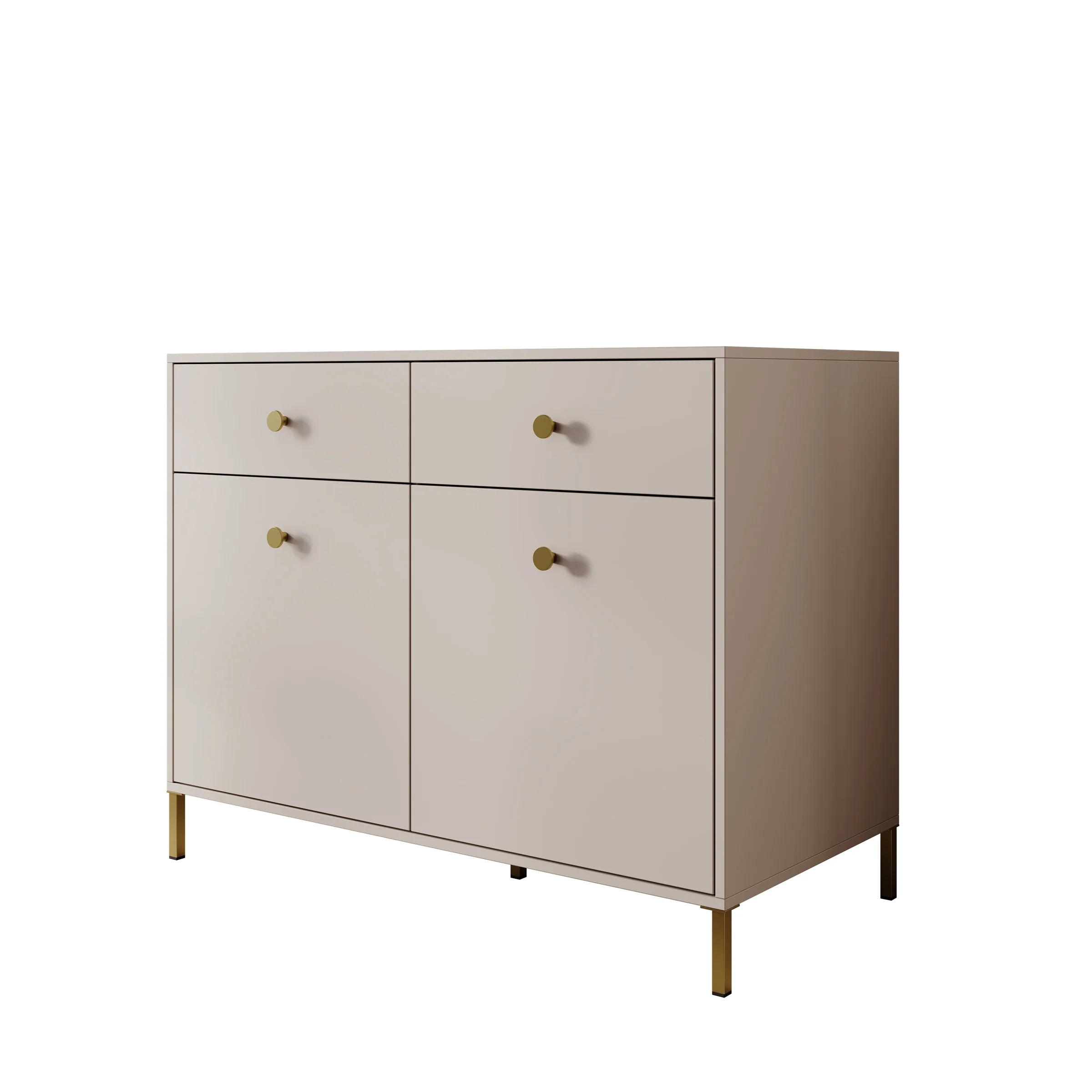 Syran - Dressoir - Beige - 114x42x90 cm - Image 7