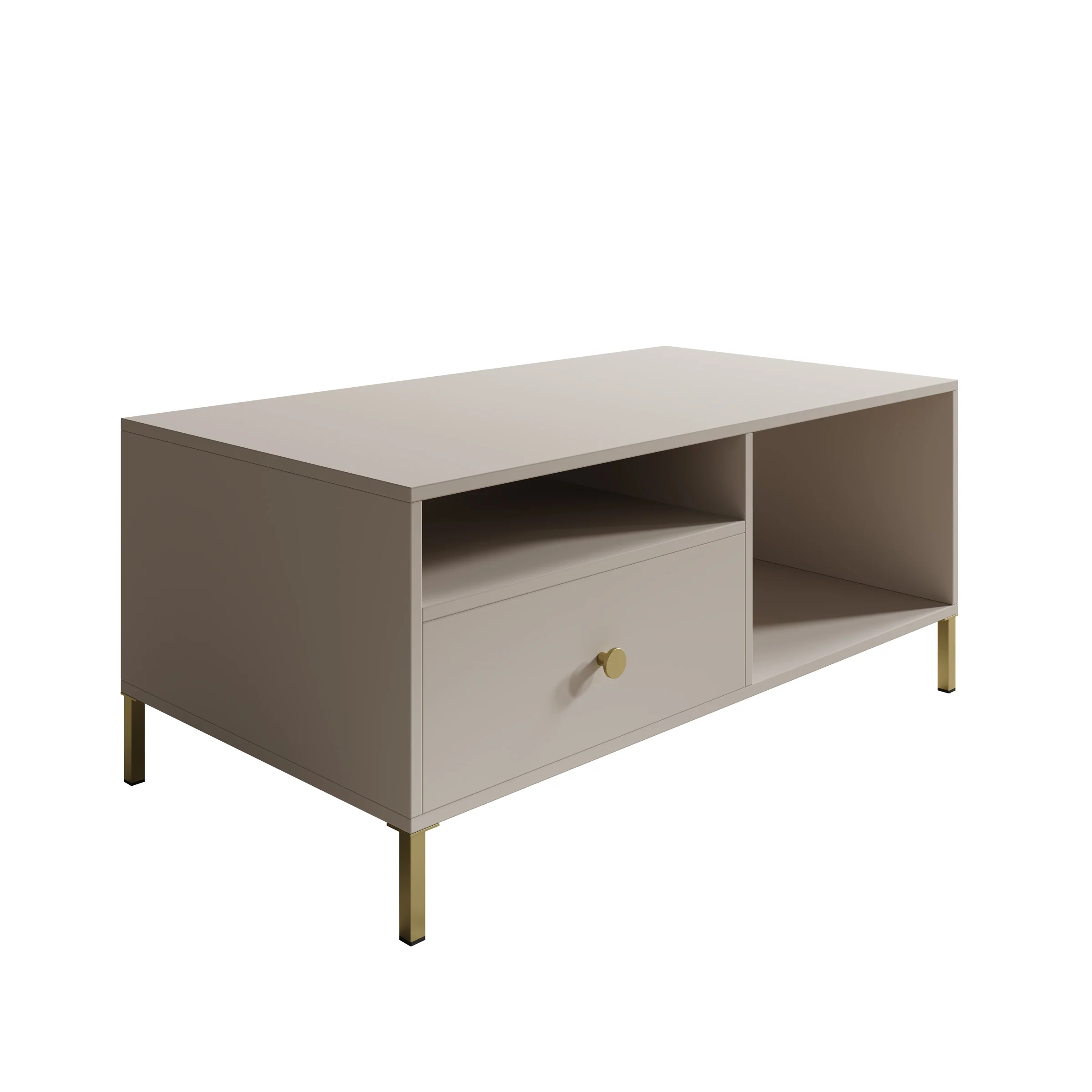 Syran - Salontafel - Beige - 110x60x48 cm - Image 6