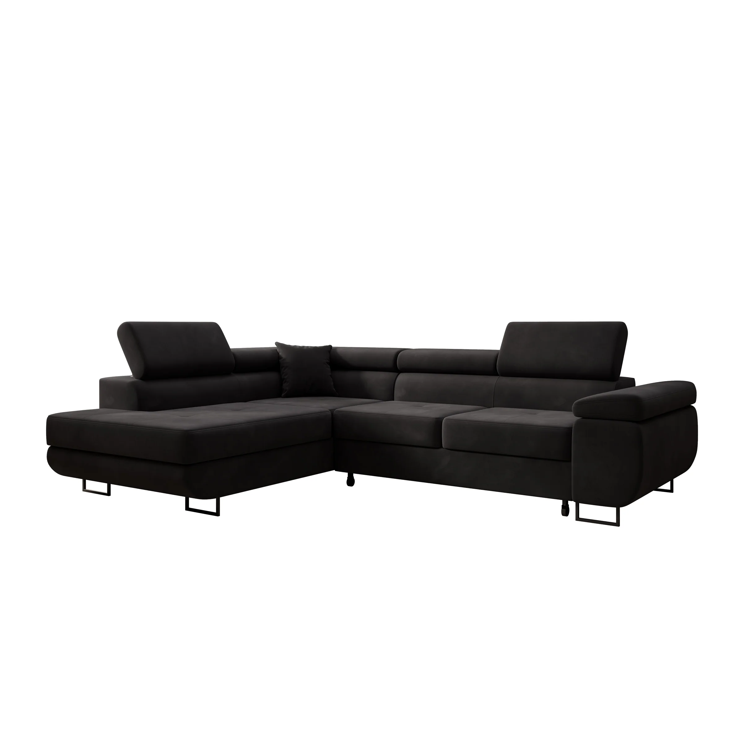 Tacito - Hoekbank 4-zits - Velvet zwart - Links - Image 10