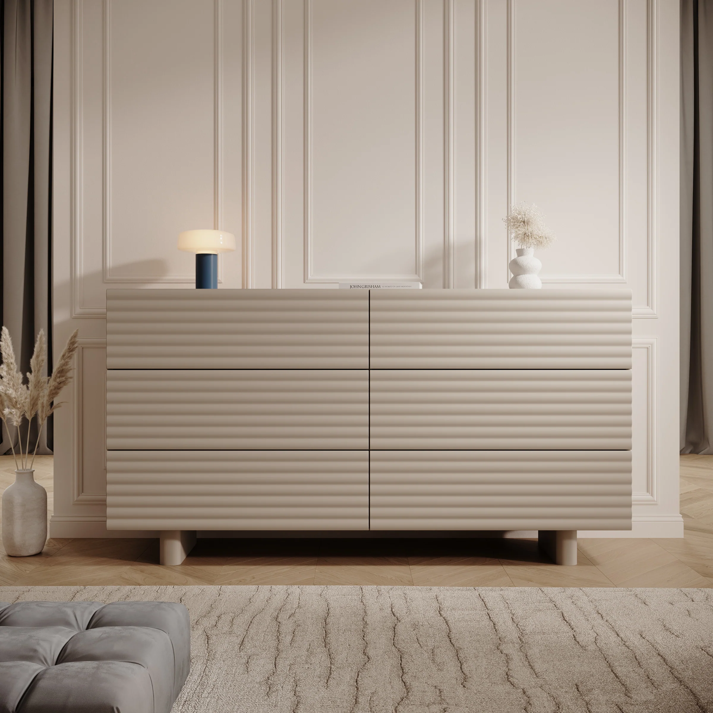 Tactica - Ladekast - Beige - 150x37x81 cm - Image 3