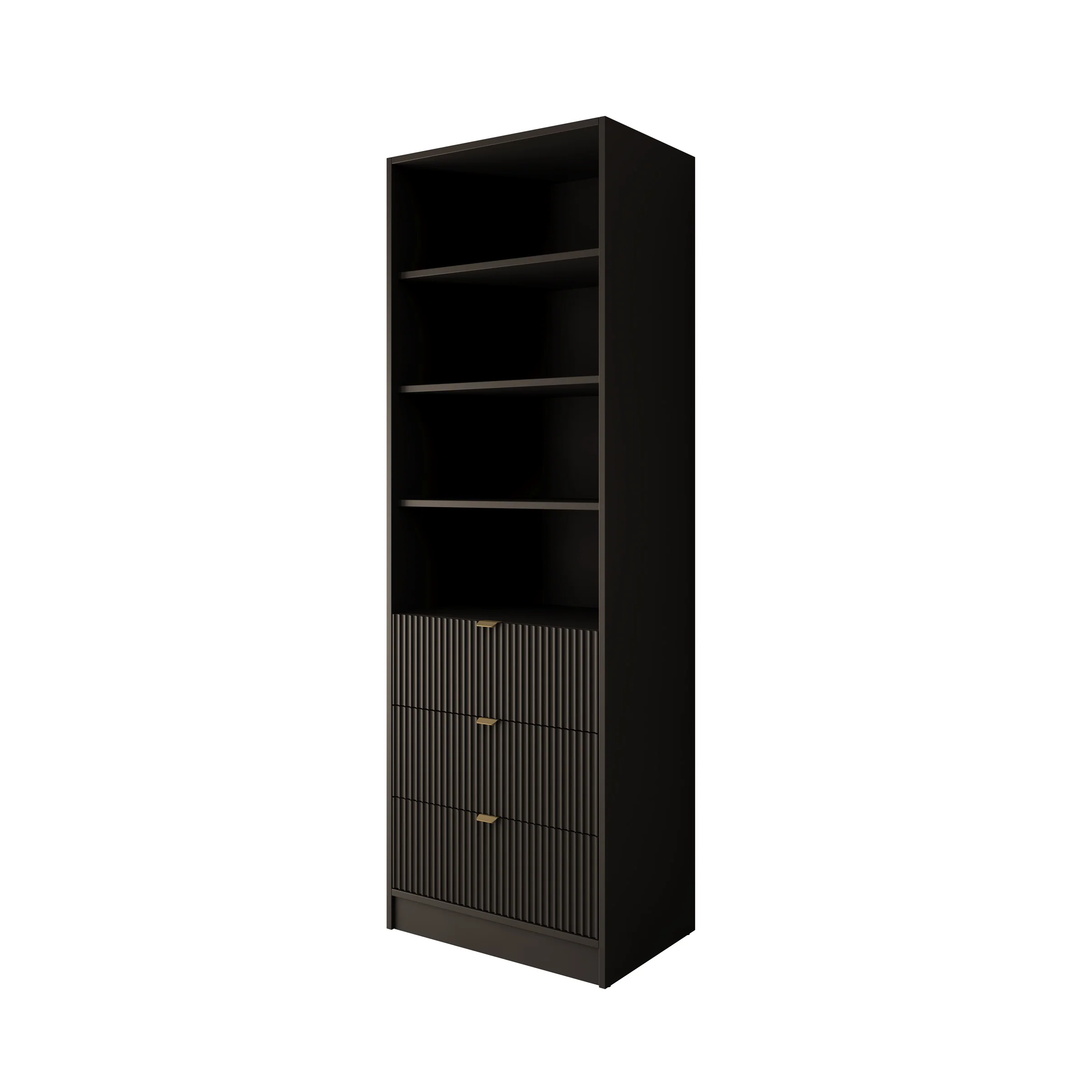 Tavares - Boekenkast - Zwart - 60x40x180 cm - Image 7