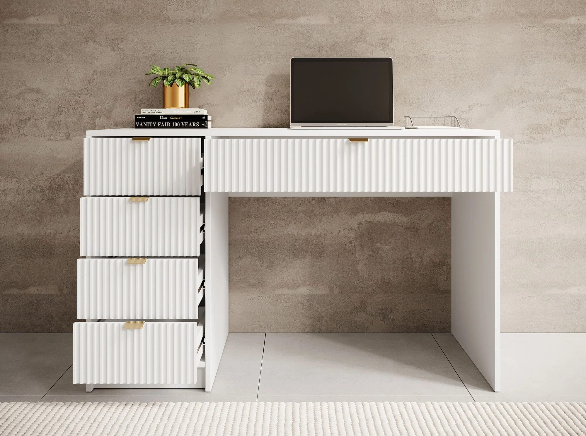 Tavares - Bureau - Wit - 120x55 cm - Image 3