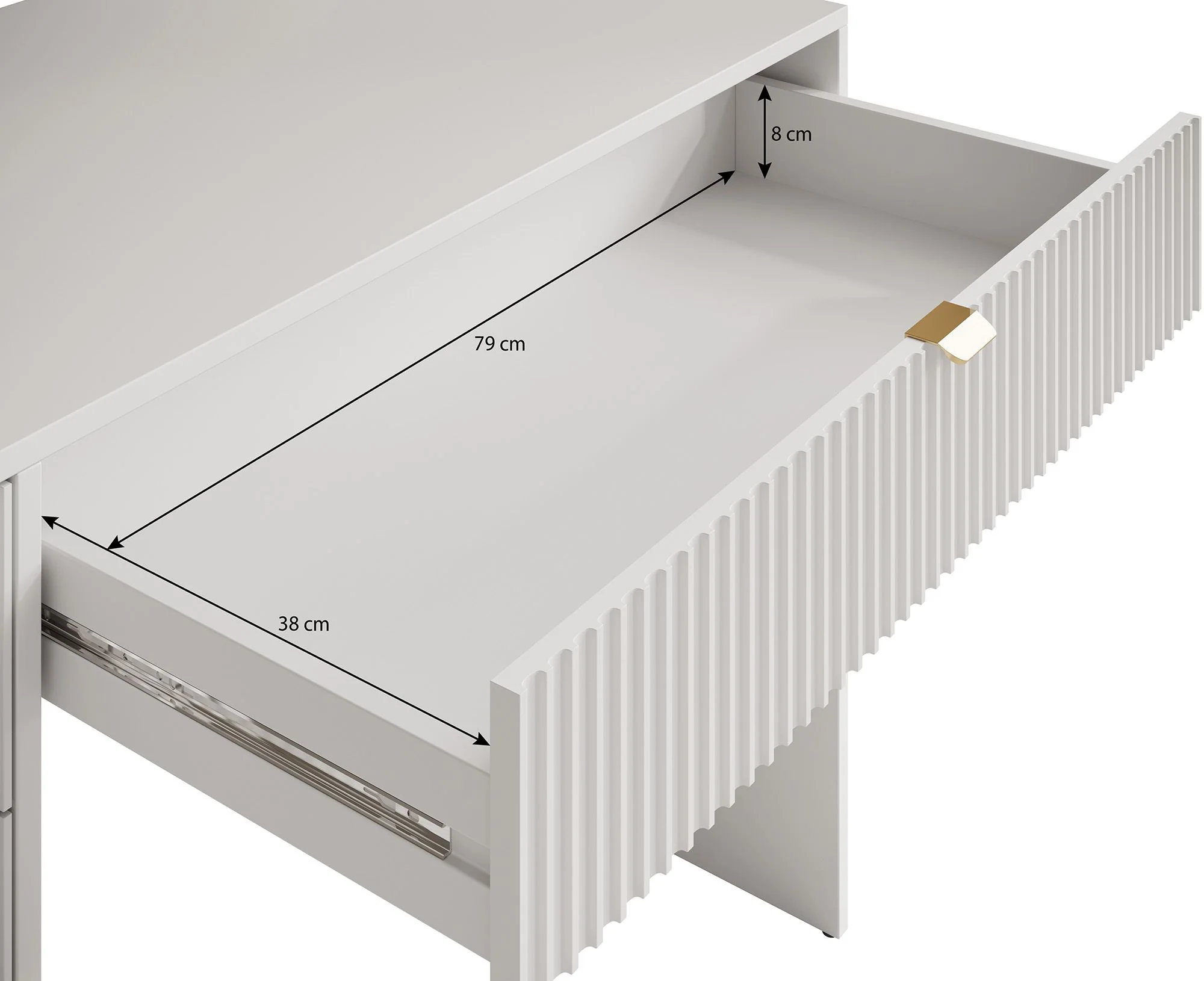 Tavares - Bureau - Zwart - 120x55 cm - Image 7