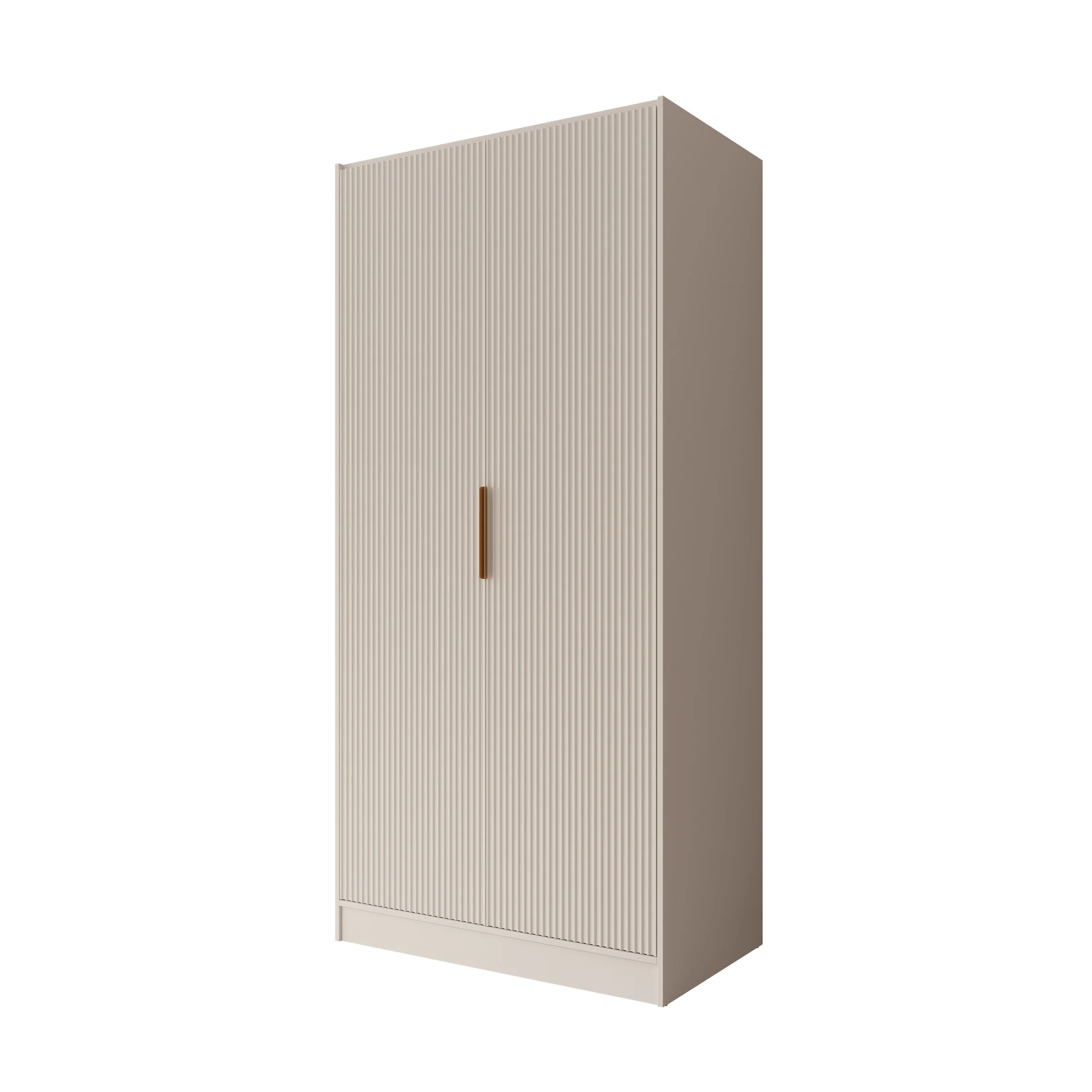 Tavares - Kledingkast met 2 deuren - Wit - 102x60x216 cm - Image 6