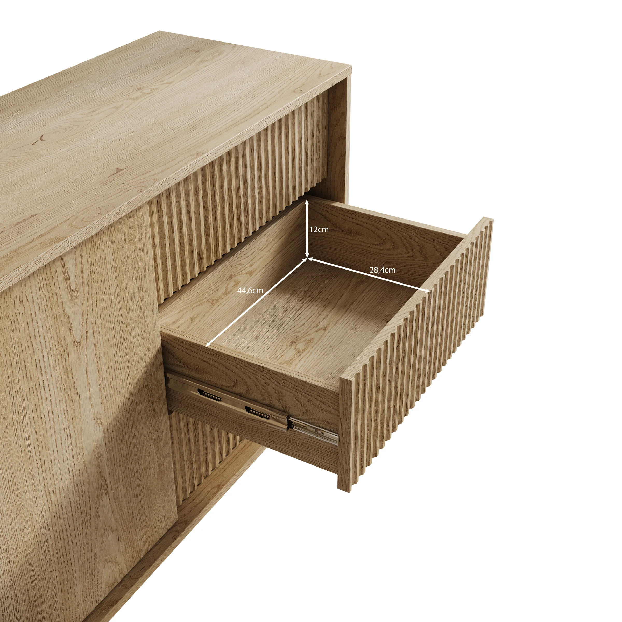 Tenerife - Dressoir - Eiken - 154x40x80 cm - Image 6