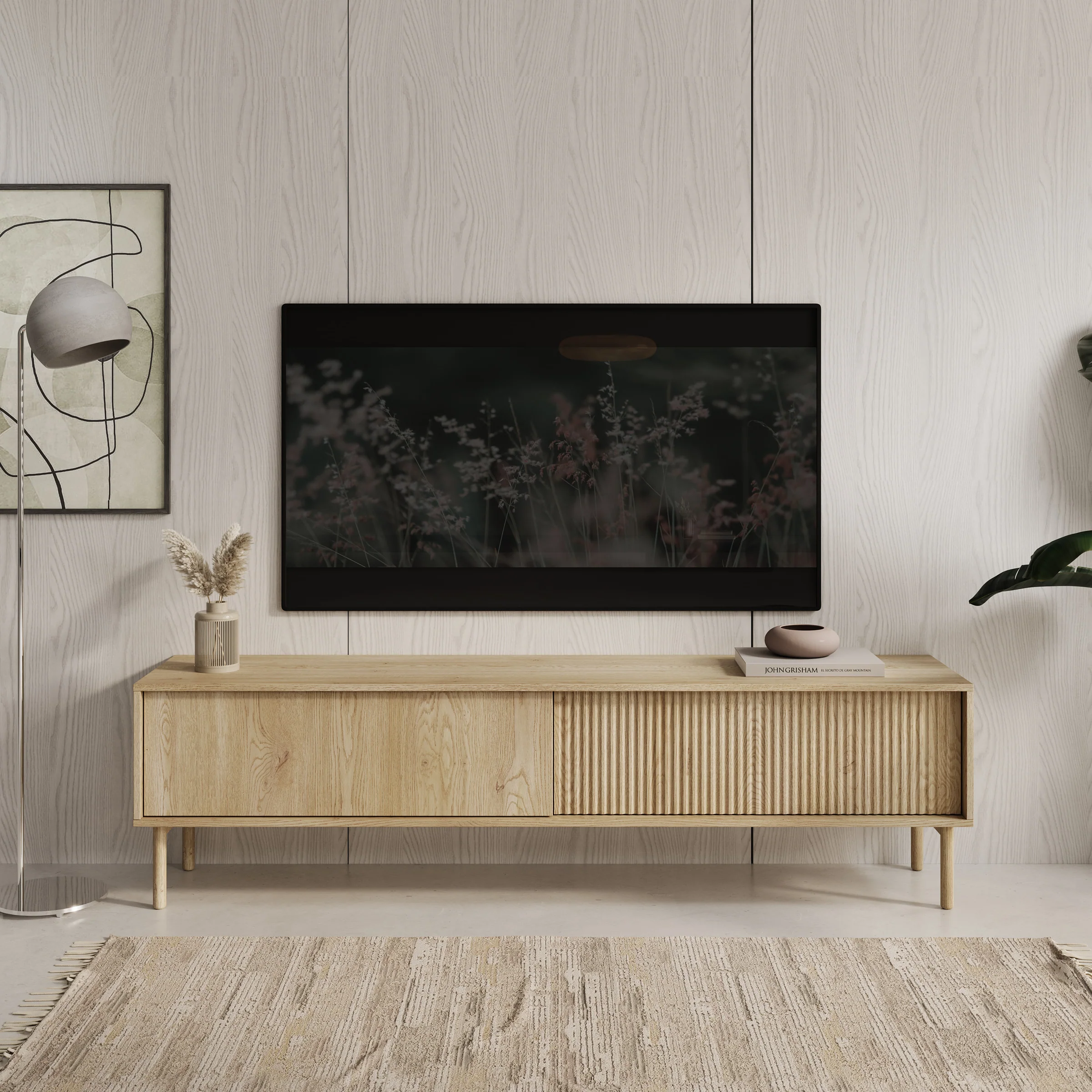 Tenerife - TV-Meubel - Eiken - 187x40x55 cm - Image 3