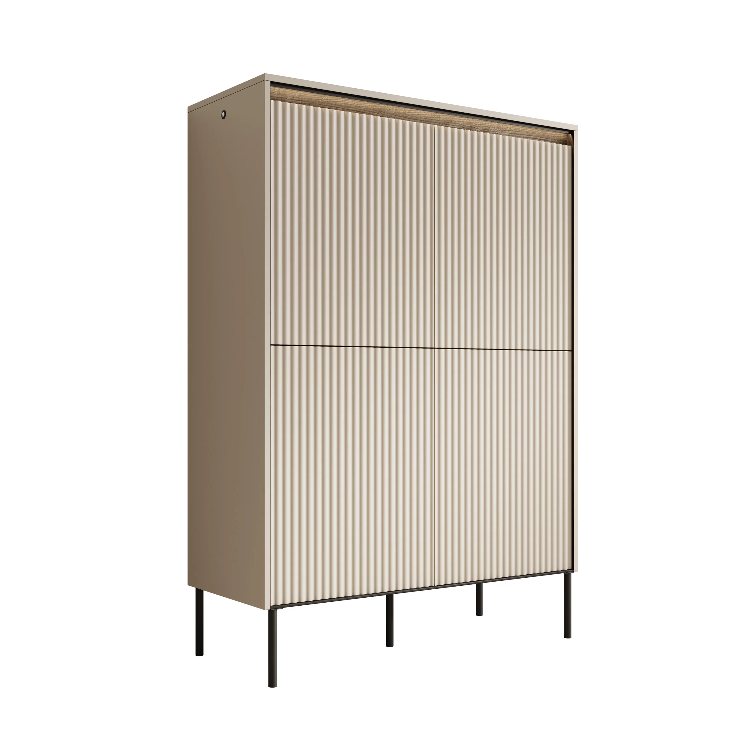 Timoteo - Dressoir - Beige - 98x40x140 cm - Image 6