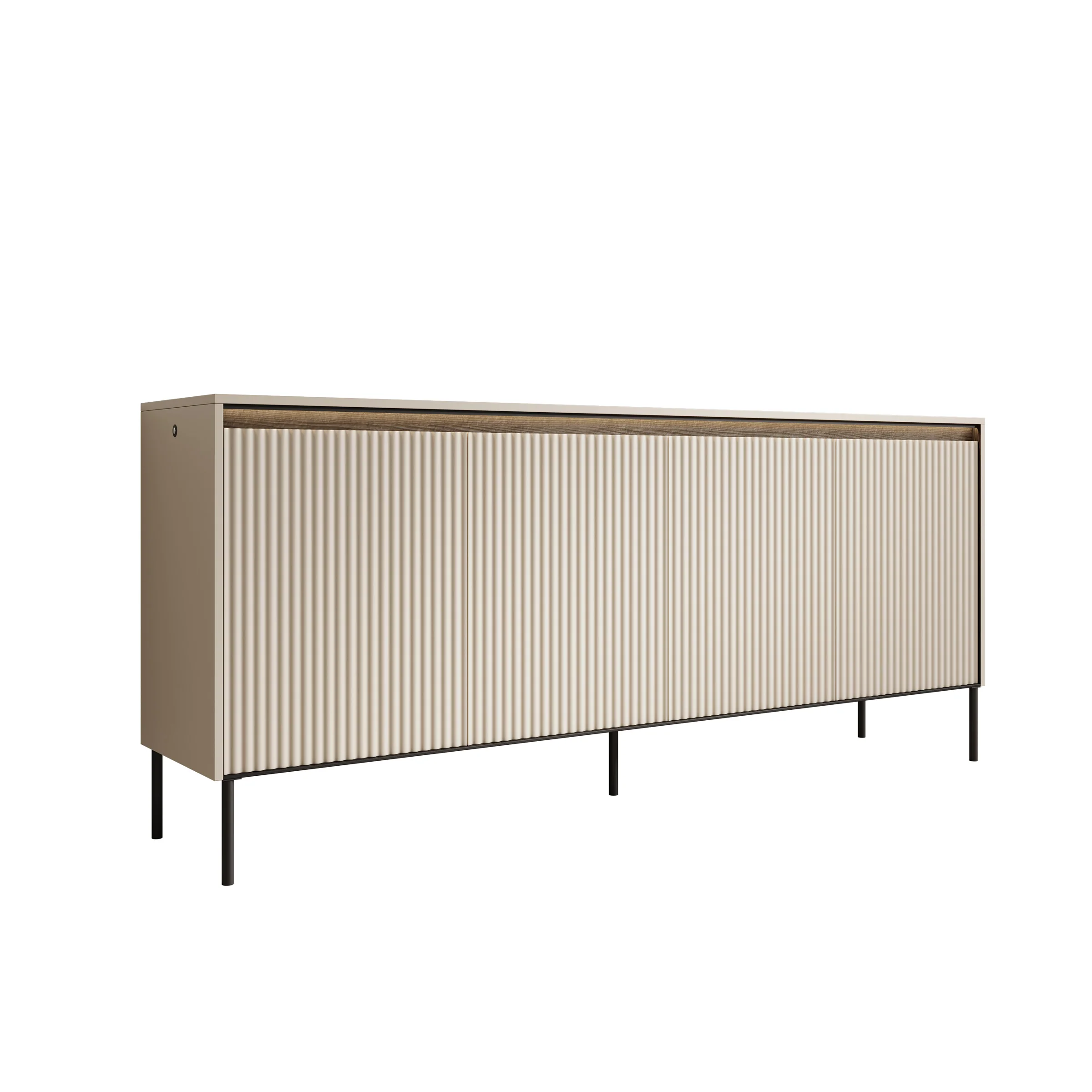 Timoteo - Dressoir - Beige - 193x40x83 cm - Image 6