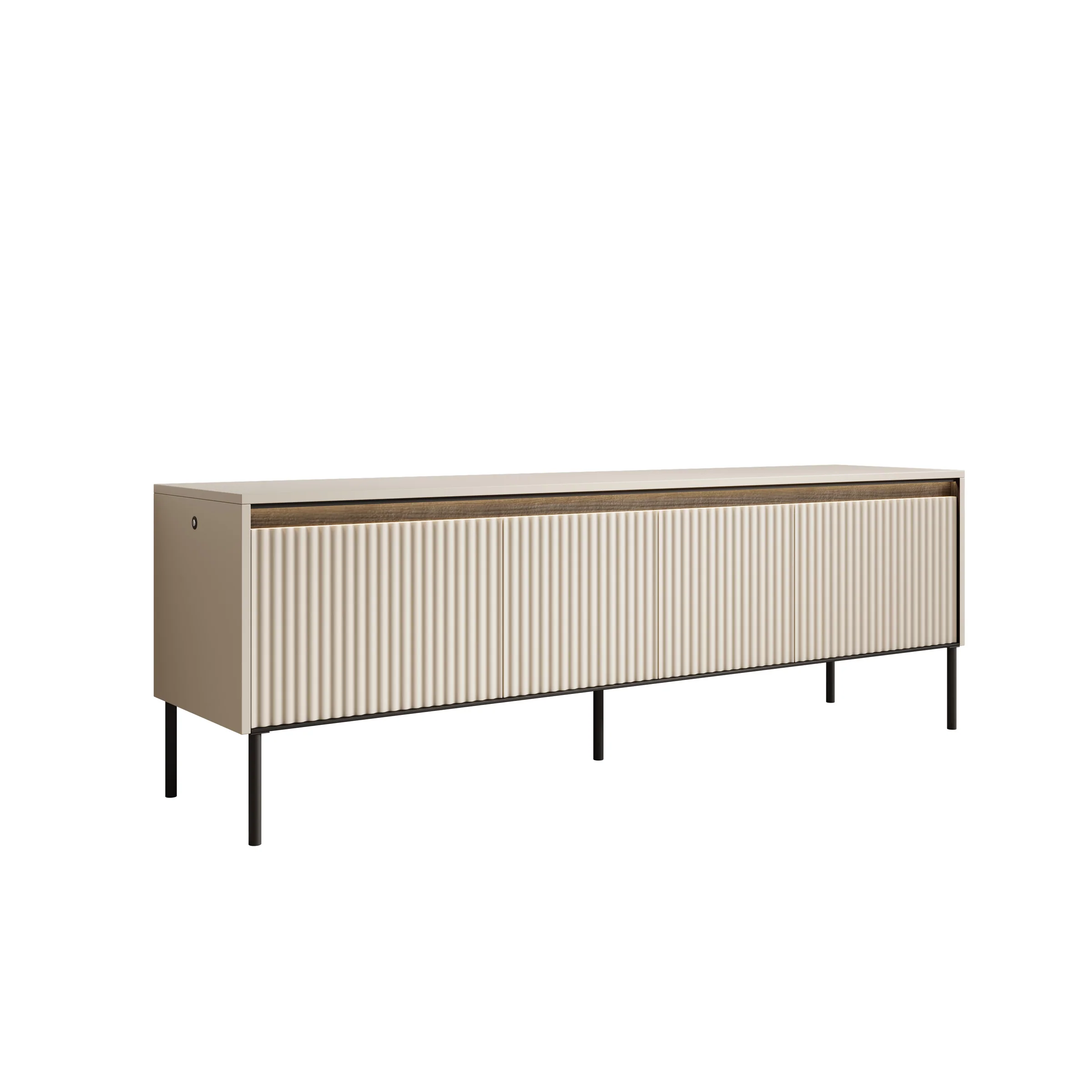 Timoteo - TV-Meubel - Beige  - 167x40x56 cm - Image 6