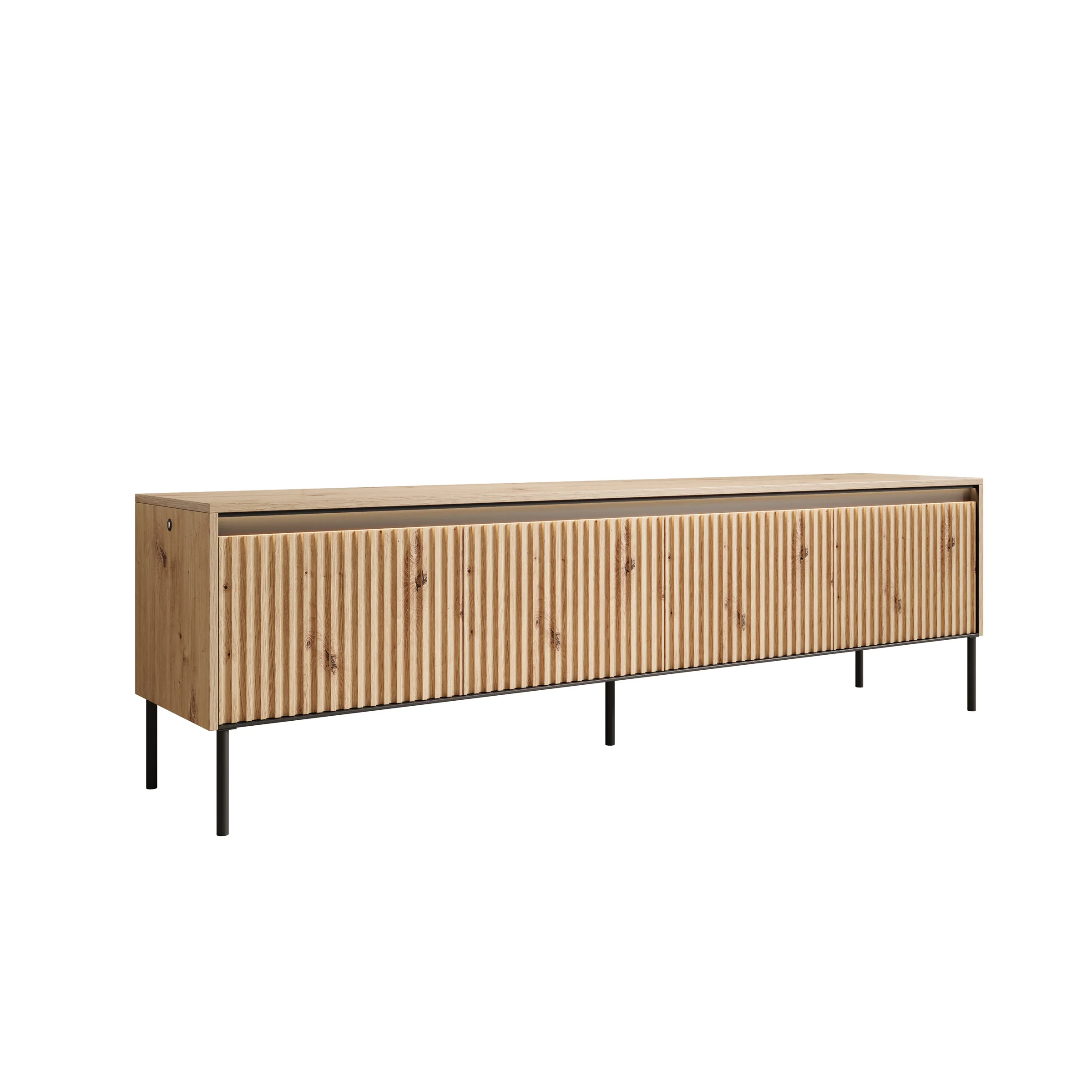Timoteo - TV-Meubel - Eiken  - 193x40x56 cm - Image 6