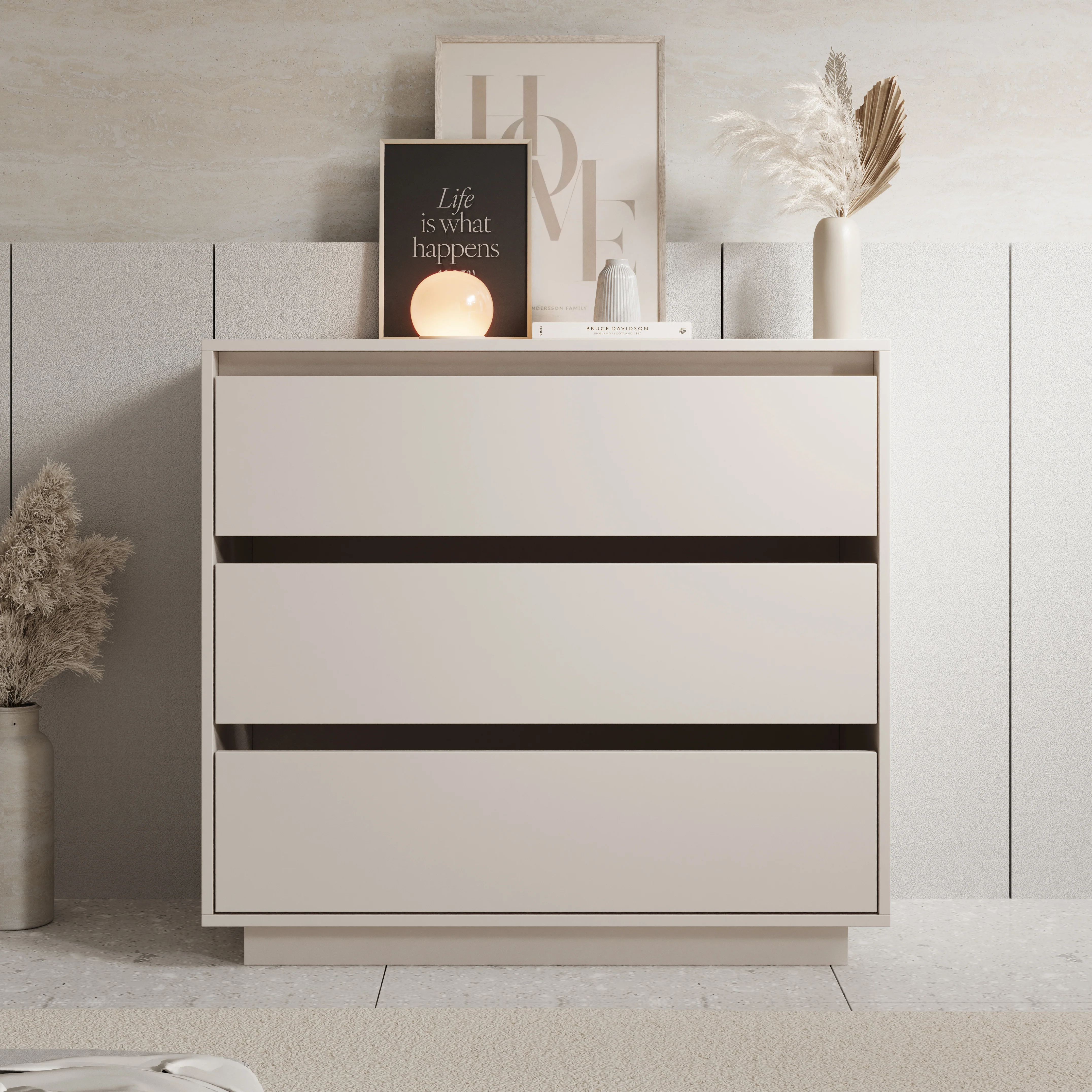 Tivaro - Ladekast - Beige - 94x41x87 cm - Image 3