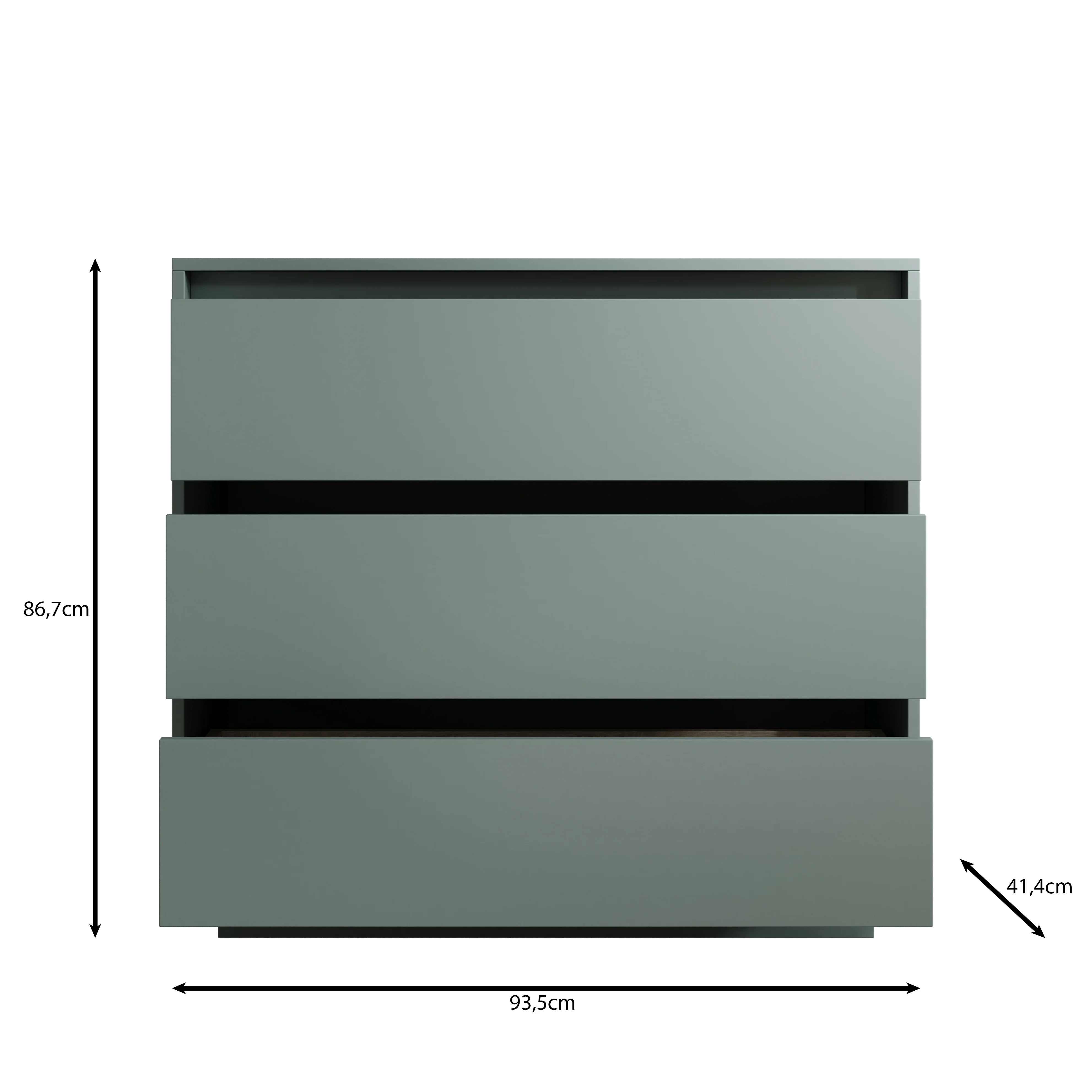 Tivaro - Ladekast - Beige - 94x41x87 cm - Image 7