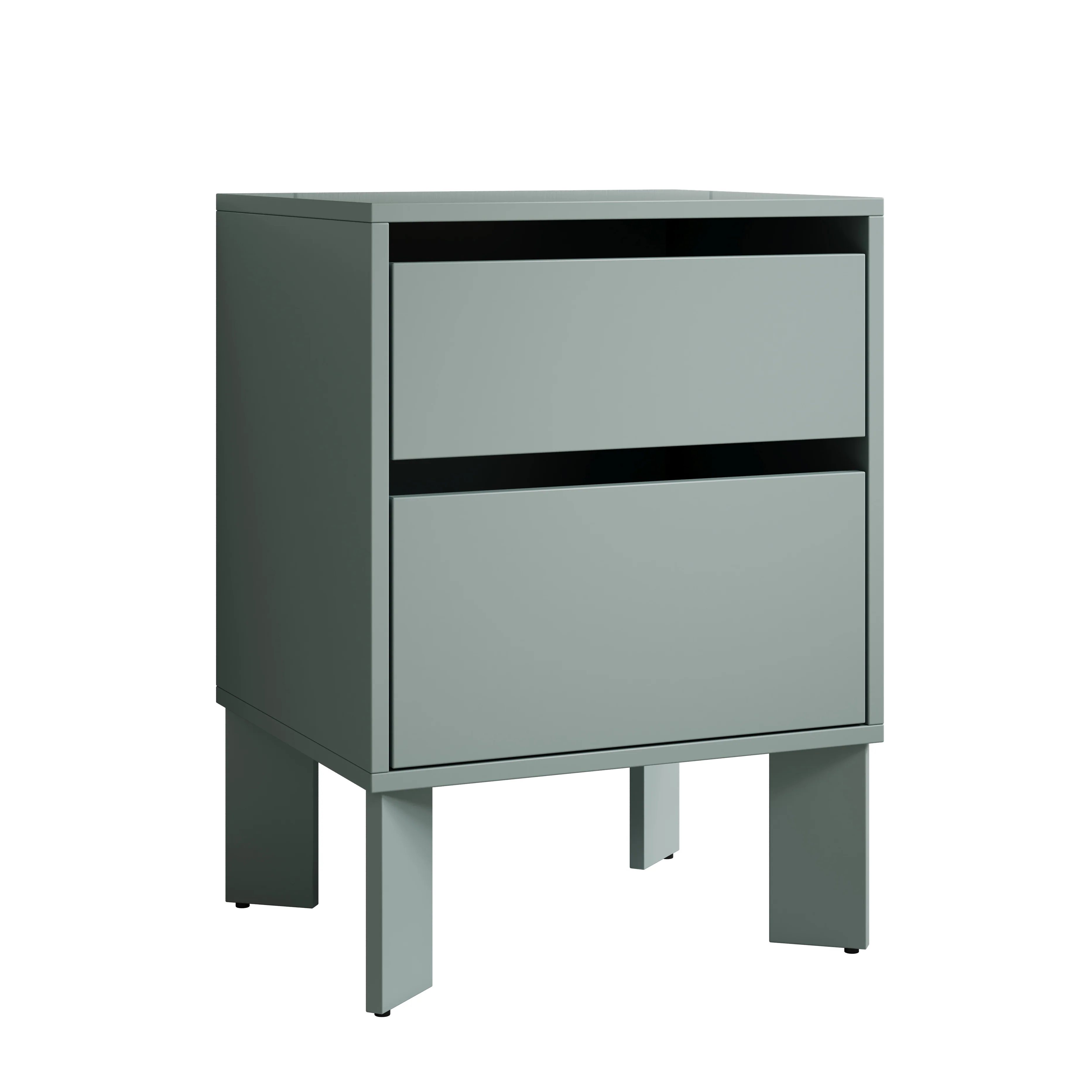 Tivaro - Nachtkastje - Groen - 48x41x67 cm - Image 6