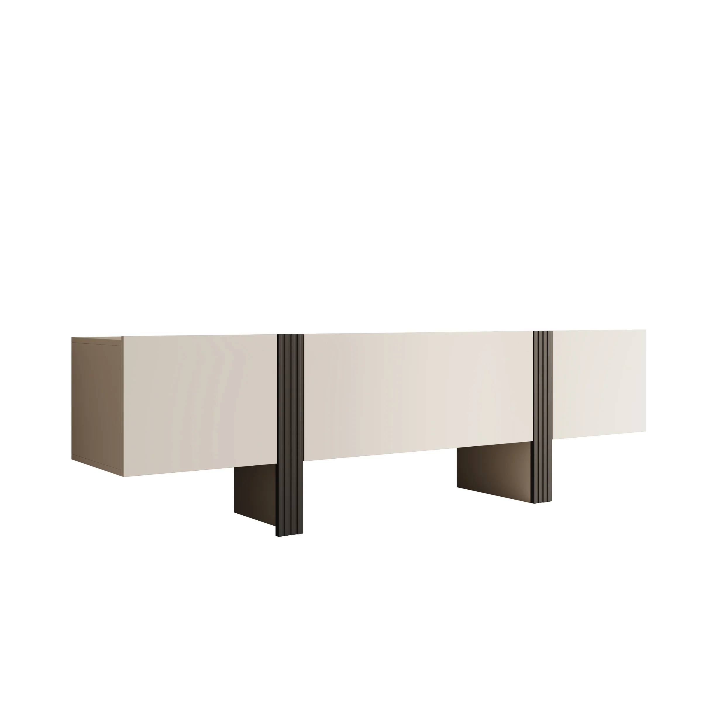 Torevia - TV-Meubel - Beige - 200x41x58 cm - Image 7
