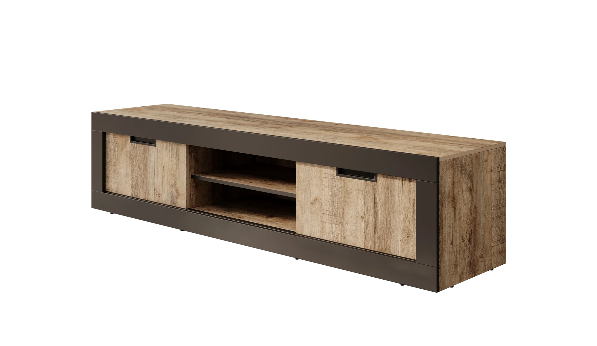 Trinidad - TV-Meubel met 2 deuren - Eiken - 180 cm - Image 6