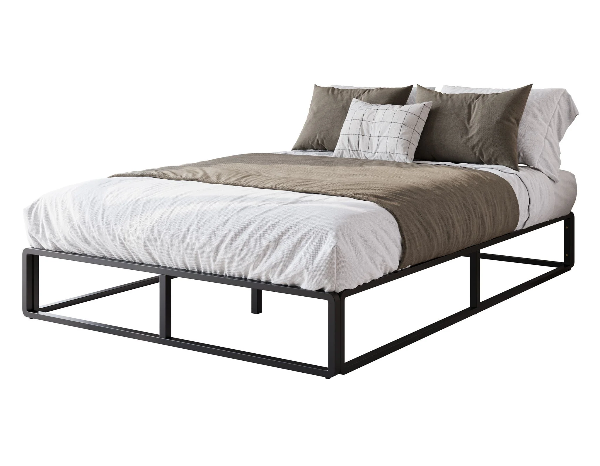 Andrea - Tweepersoonsbed - Metaal zwart - 140x200 cm - Image 4