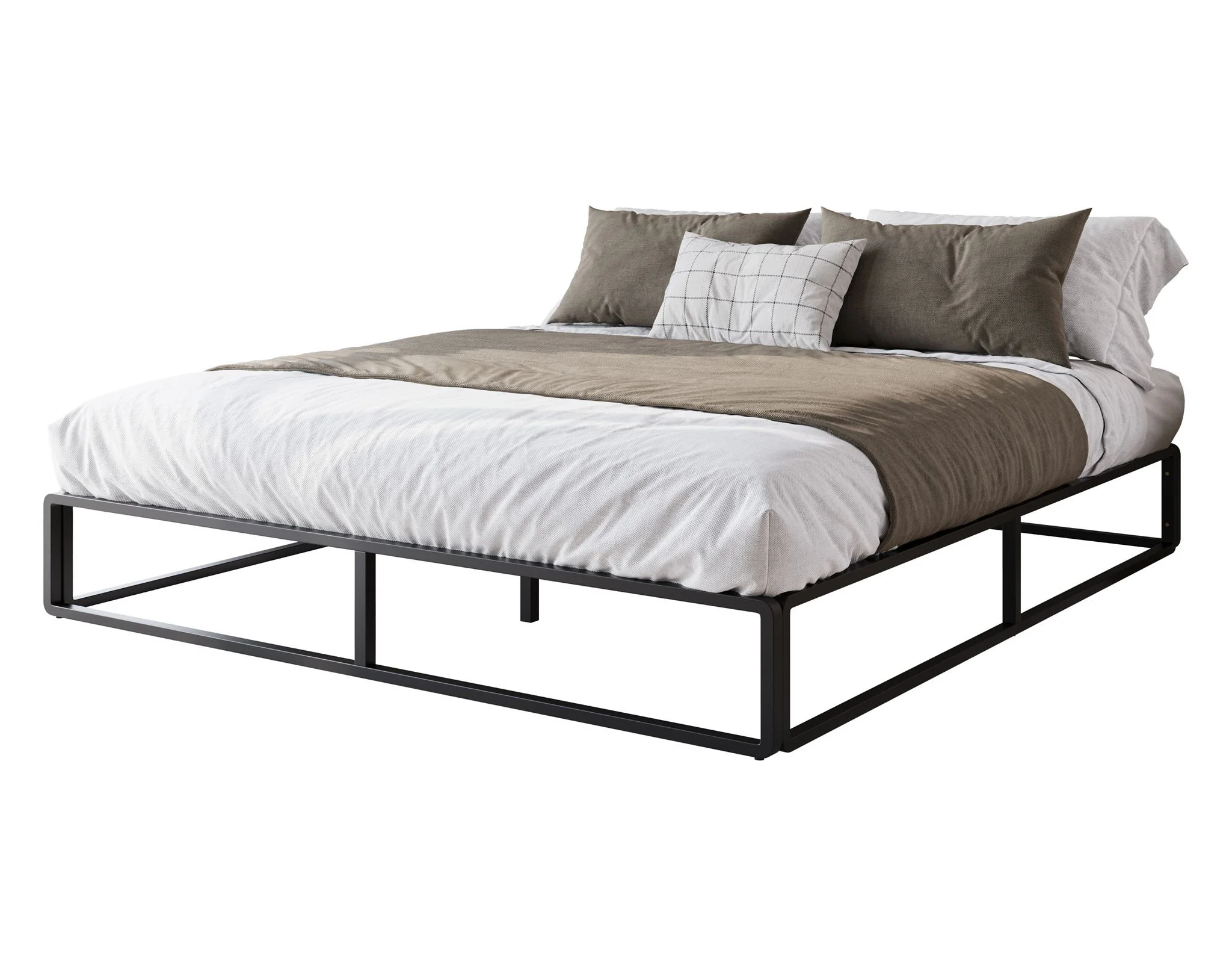 Andrea - Tweepersoonsbed - Metaal zwart - 180x200 cm - Image 4
