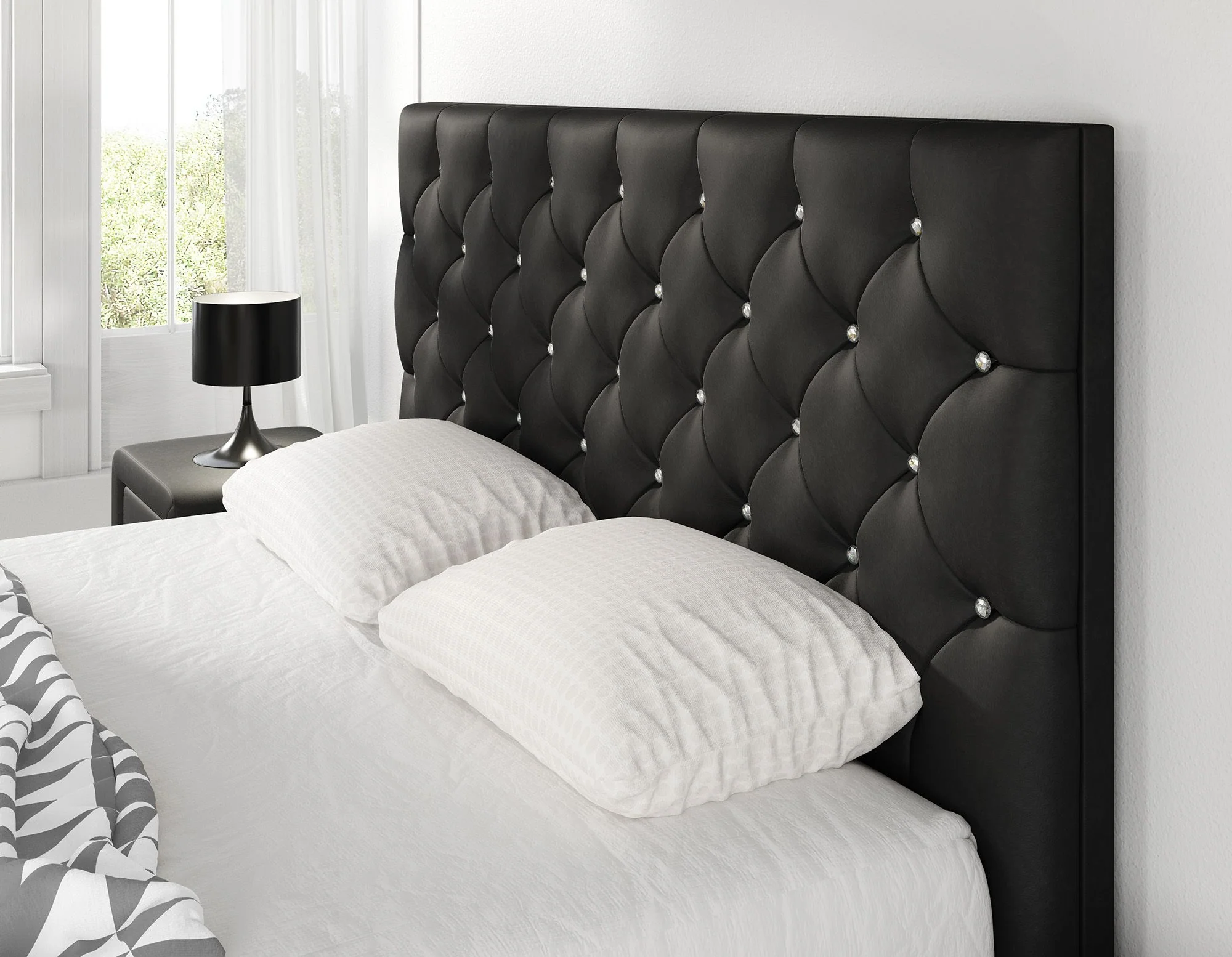 Aventura Diamond - Tweepersoonsbed - Zwart - 180x200 cm - Image 3