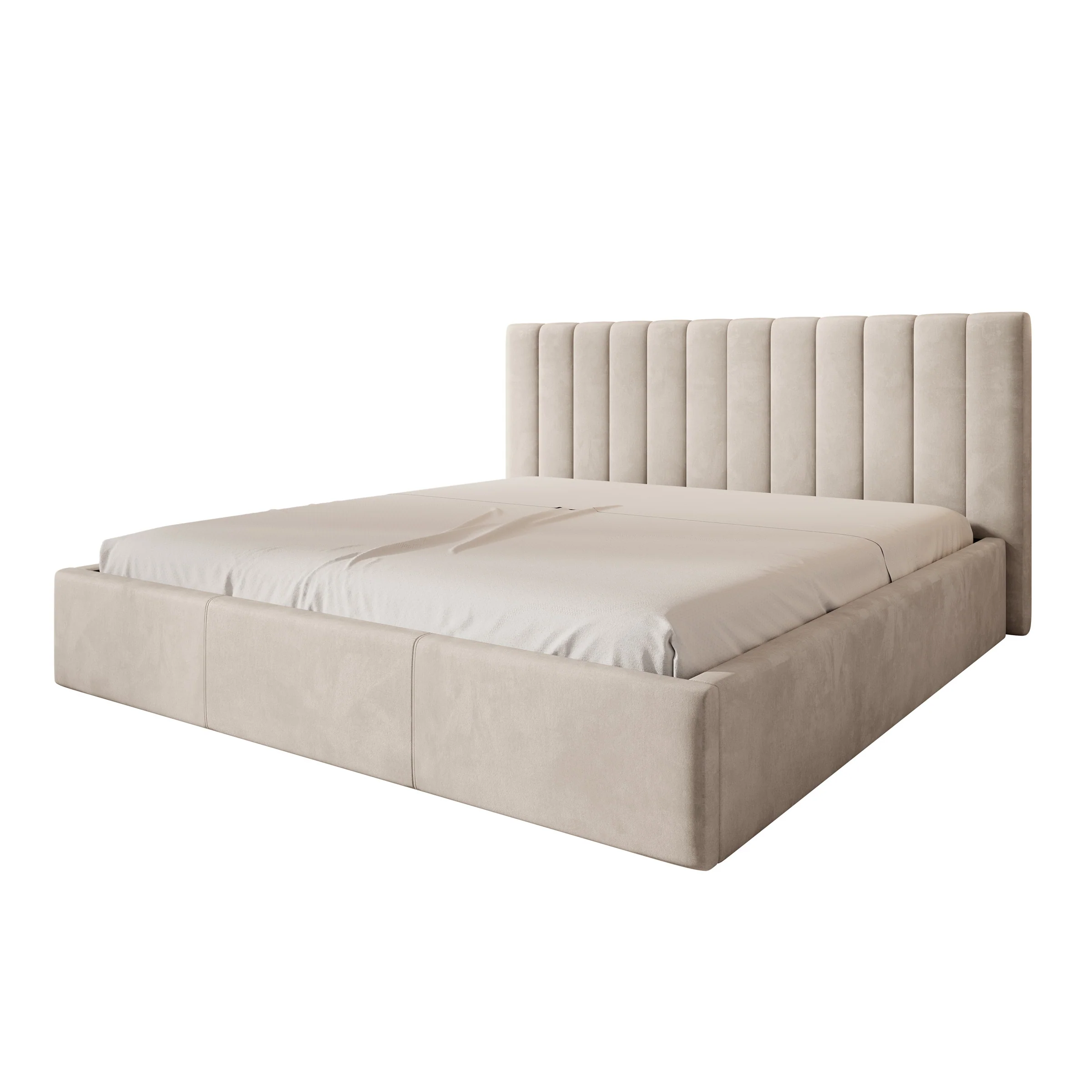 Chief - Tweepersoonsbed - Velvet beige - 200x200 cm - Image 6