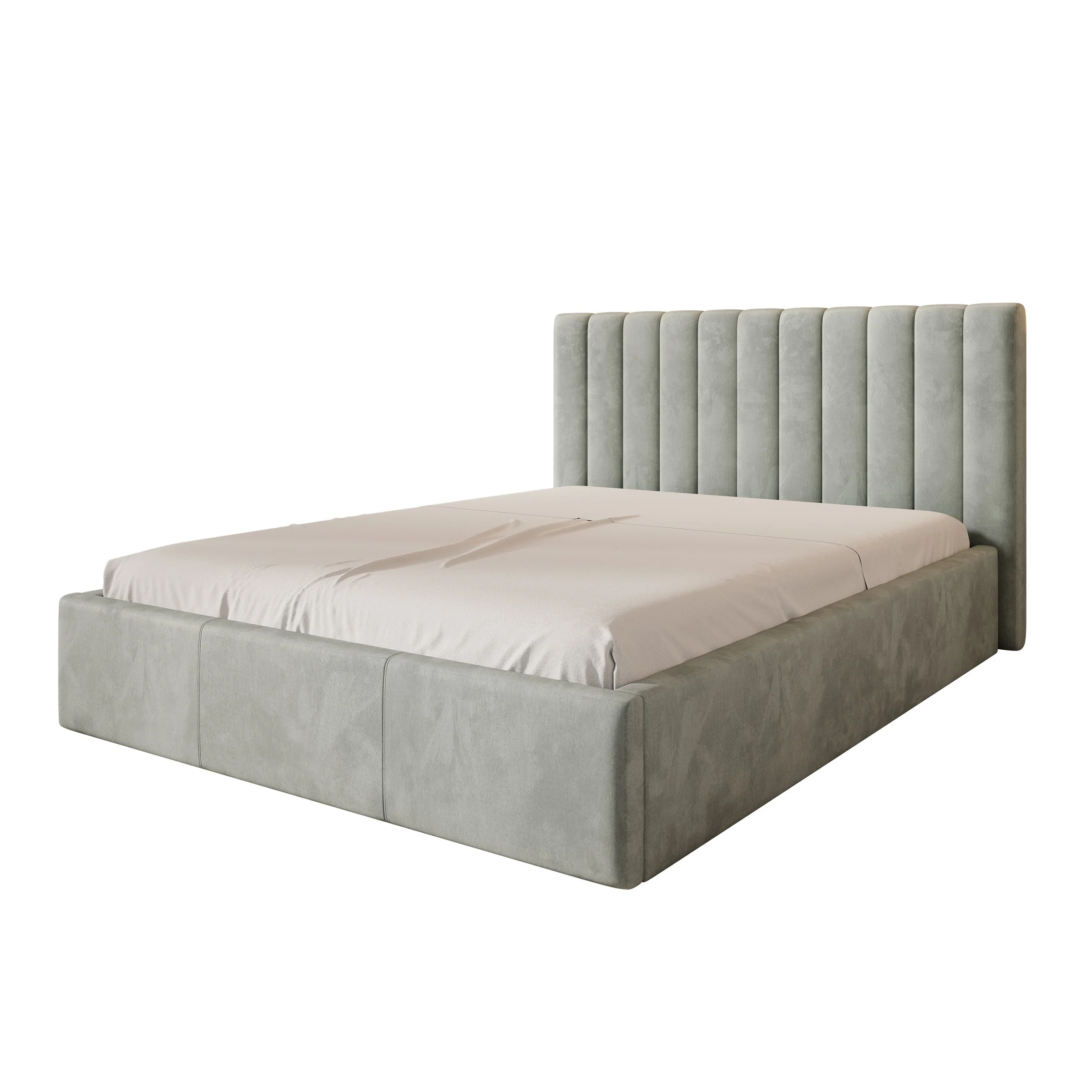Chief - Tweepersoonsbed - Velvet grijs - 160x200 cm - Image 6