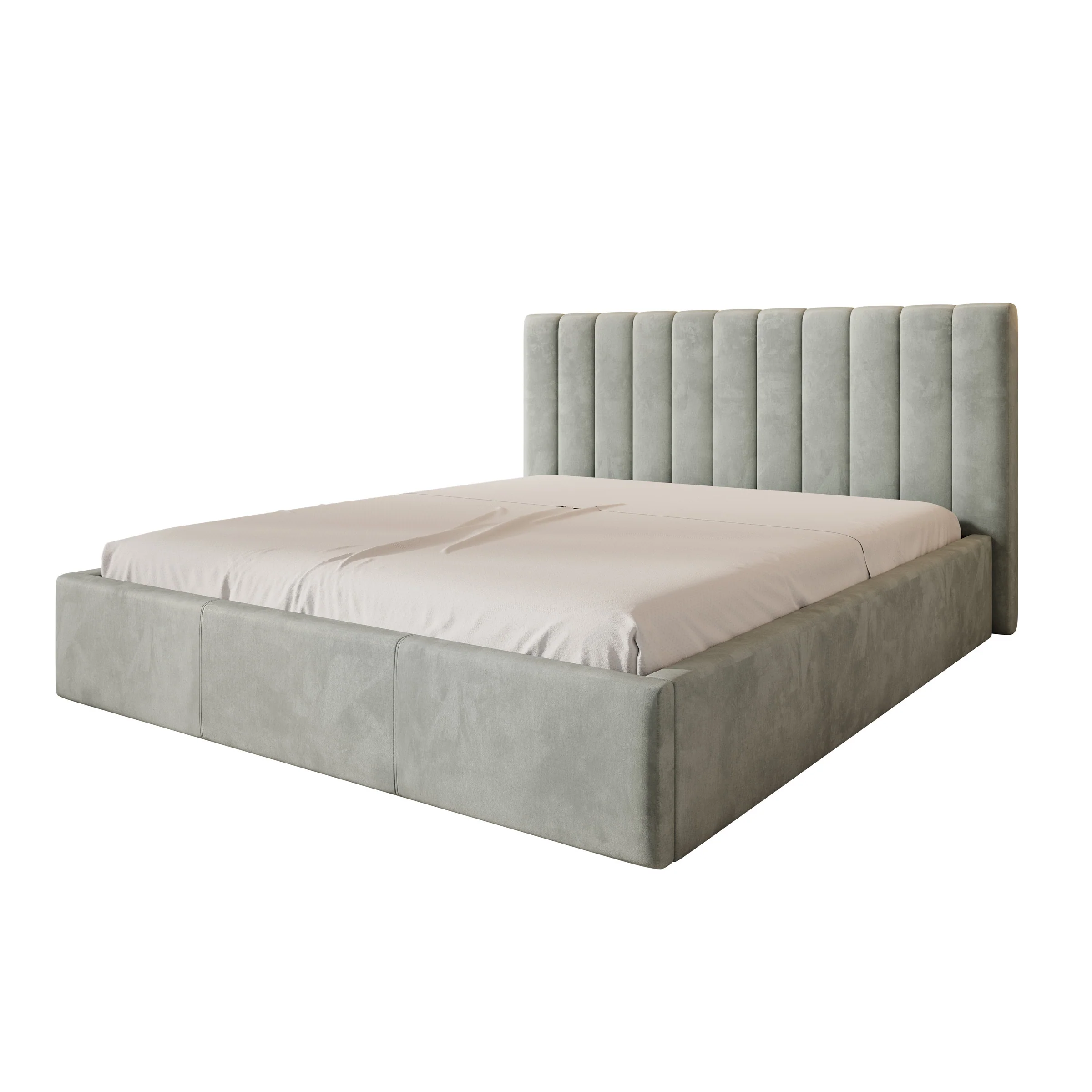 Chief - Tweepersoonsbed - Velvet grijs - 180x200 cm - Image 6