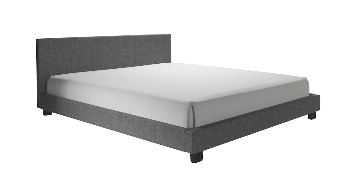 George - Tweepersoonsbed - Stof grijs - 180x200 cm - Image 5